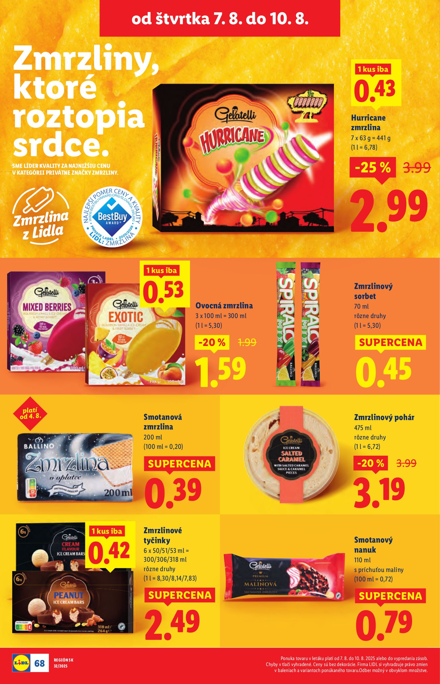 lidl - Leták Lidl platný od 04.08. do 10.08. - page: 74 lidl - Leták Lidl platný od 04.08. do 10.08. - page: 74