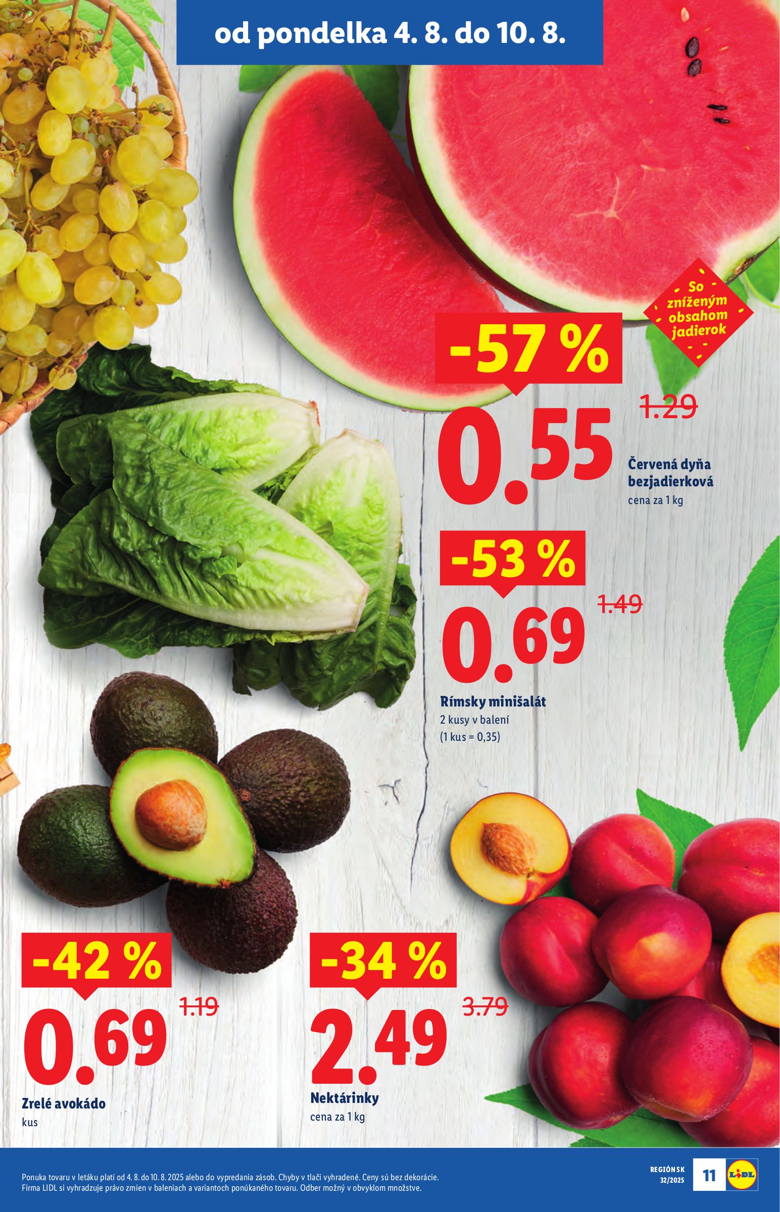lidl - Leták Lidl platný od 04.08. do 10.08. - page: 11 lidl - Leták Lidl platný od 04.08. do 10.08. - page: 11