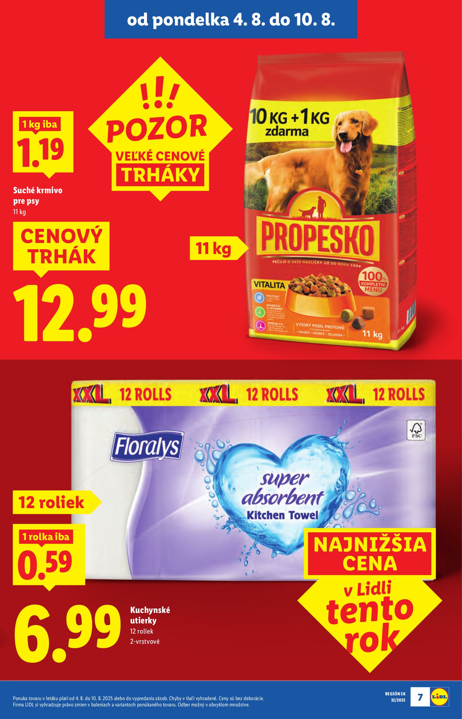 lidl - Leták Lidl platný od 04.08. do 10.08. - page: 7 lidl - Leták Lidl platný od 04.08. do 10.08. - page: 7