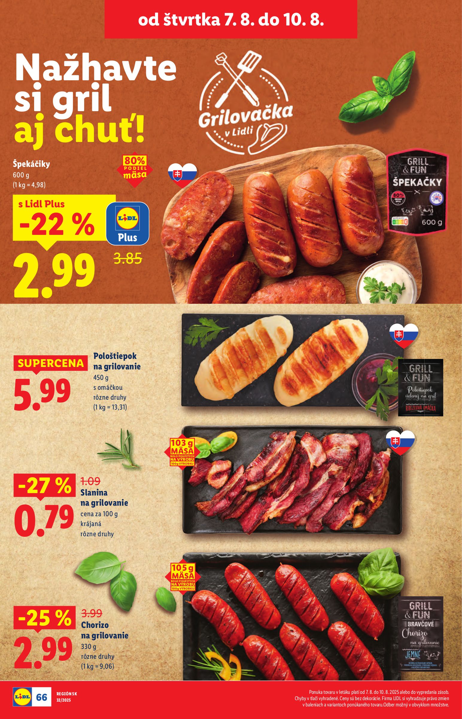 lidl - Leták Lidl platný od 04.08. do 10.08. - page: 72 lidl - Leták Lidl platný od 04.08. do 10.08. - page: 72