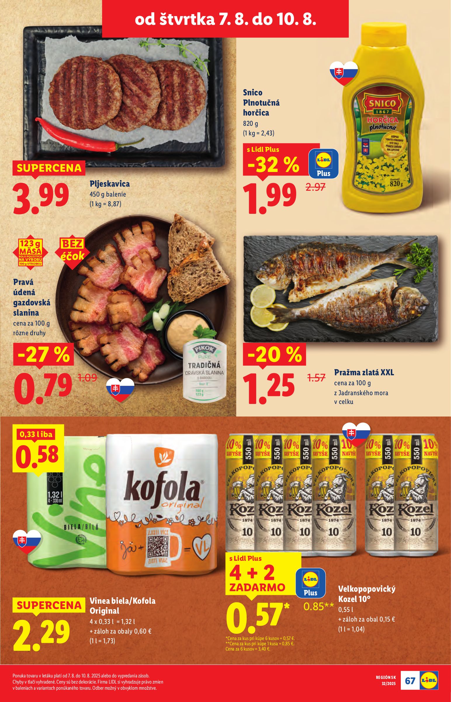 lidl - Leták Lidl platný od 04.08. do 10.08. - page: 73 lidl - Leták Lidl platný od 04.08. do 10.08. - page: 73