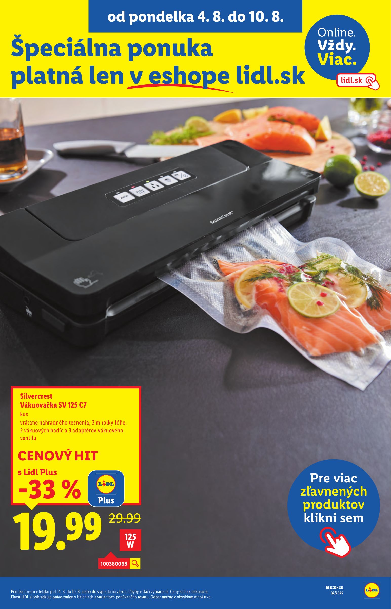 lidl - Leták Lidl platný od 04.08. do 10.08. - page: 61 lidl - Leták Lidl platný od 04.08. do 10.08. - page: 61