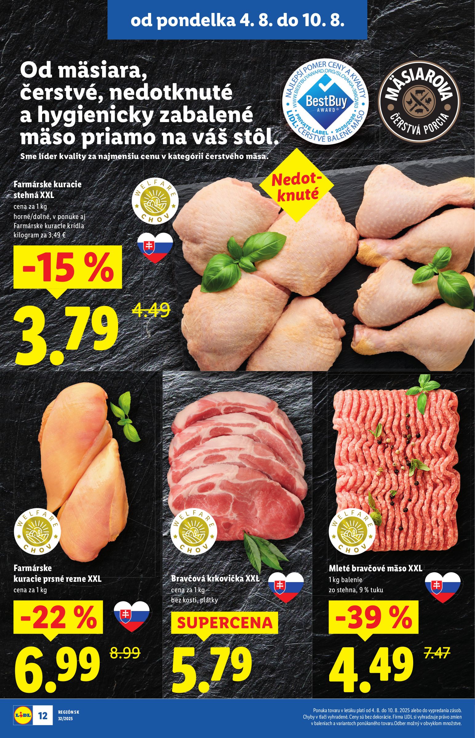 lidl - Leták Lidl platný od 04.08. do 10.08. - page: 12 lidl - Leták Lidl platný od 04.08. do 10.08. - page: 12