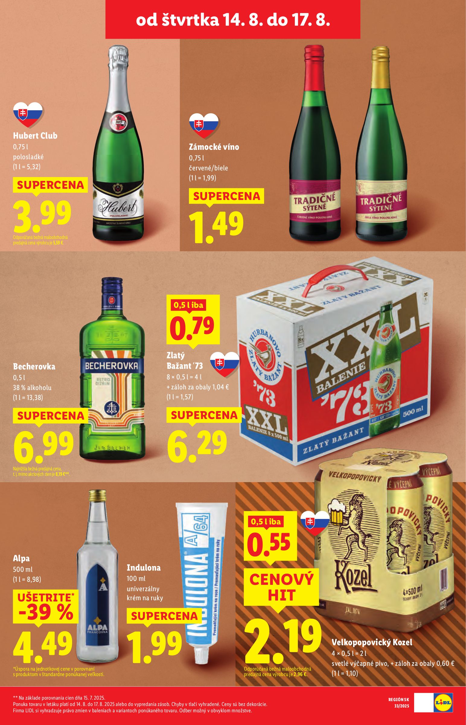 lidl - Leták Lidl platný od 11.08. do 17.08. - page: 74 lidl - Leták Lidl platný od 11.08. do 17.08. - page: 74