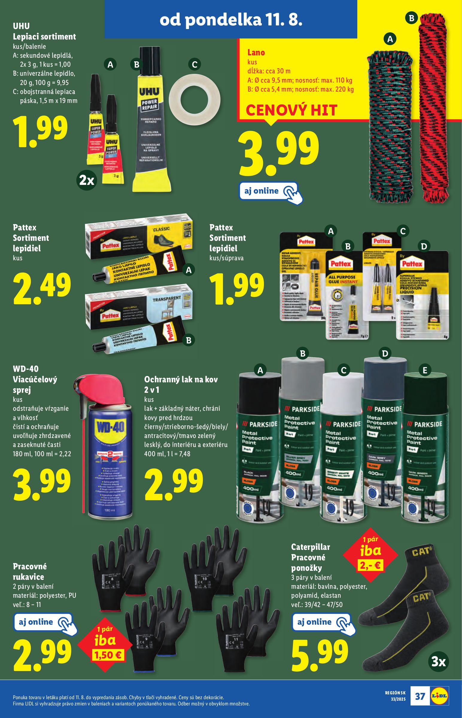 lidl - Leták Lidl platný od 11.08. do 17.08. - page: 43 lidl - Leták Lidl platný od 11.08. do 17.08. - page: 43