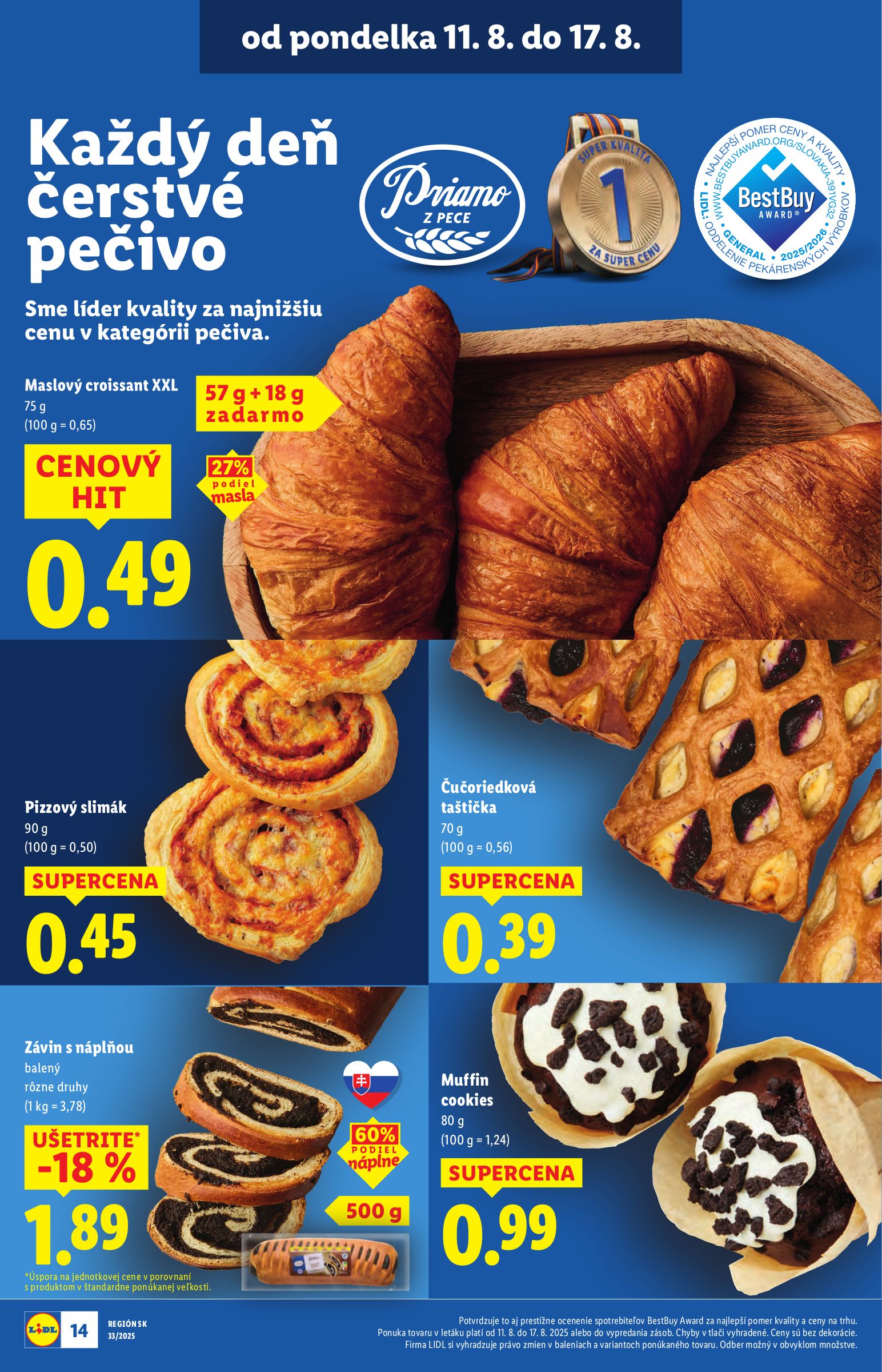 lidl - Leták Lidl platný od 11.08. do 17.08. - page: 14 lidl - Leták Lidl platný od 11.08. do 17.08. - page: 14
