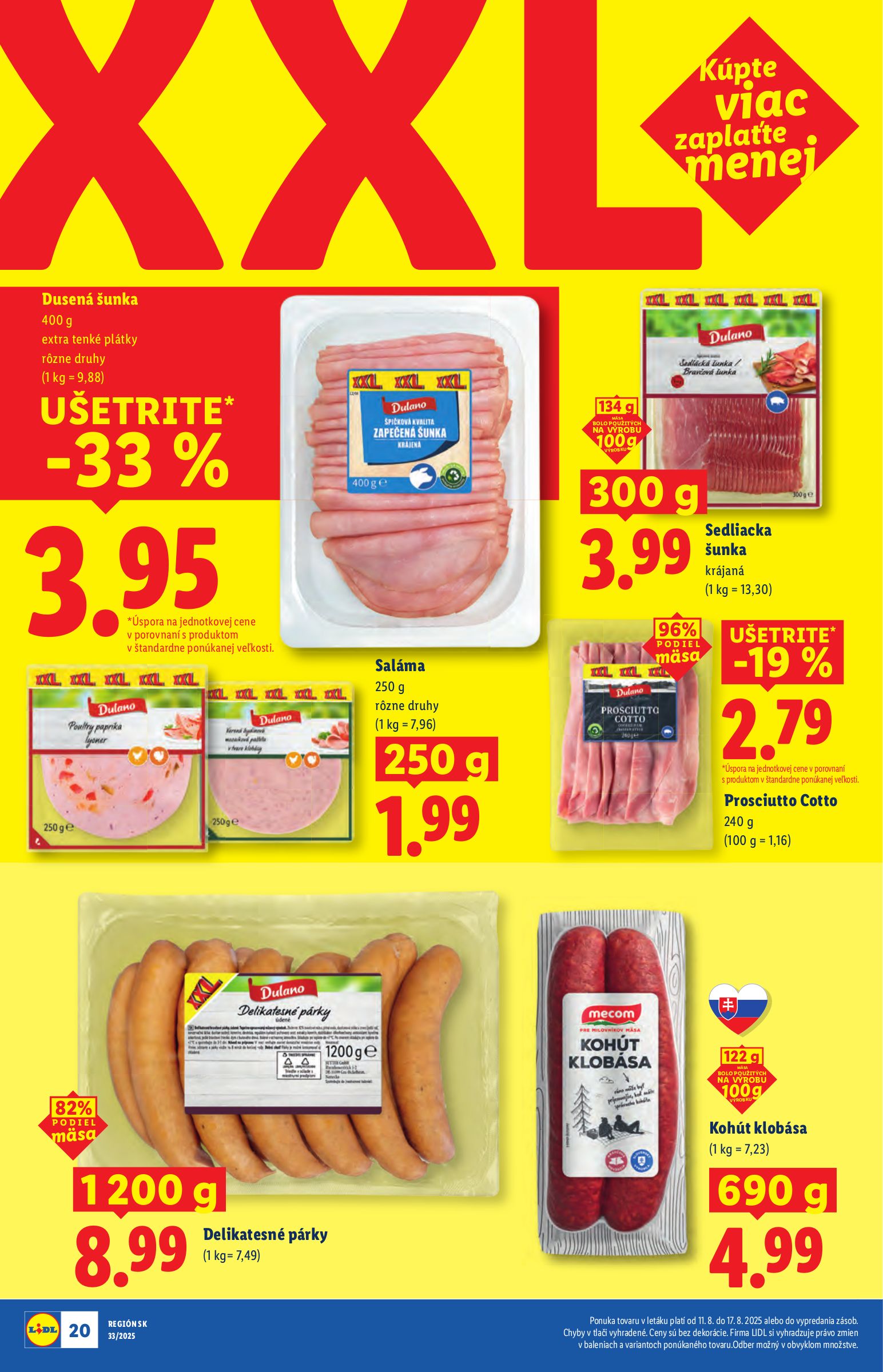 lidl - Leták Lidl platný od 11.08. do 17.08. - page: 20 lidl - Leták Lidl platný od 11.08. do 17.08. - page: 20