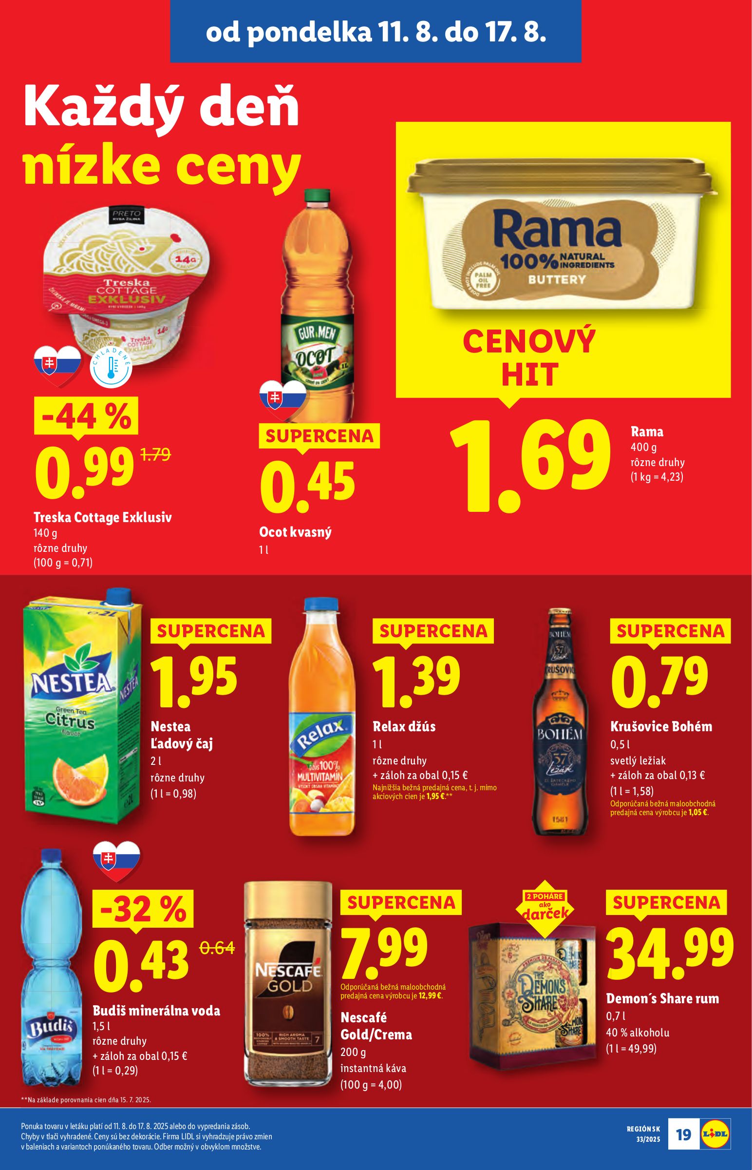 lidl - Leták Lidl platný od 11.08. do 17.08. - page: 19 lidl - Leták Lidl platný od 11.08. do 17.08. - page: 19