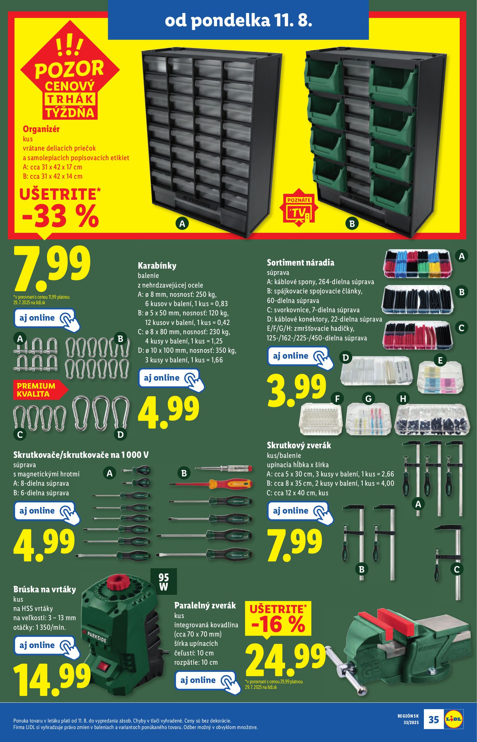 lidl - Leták Lidl platný od 11.08. do 17.08. - page: 41 lidl - Leták Lidl platný od 11.08. do 17.08. - page: 41