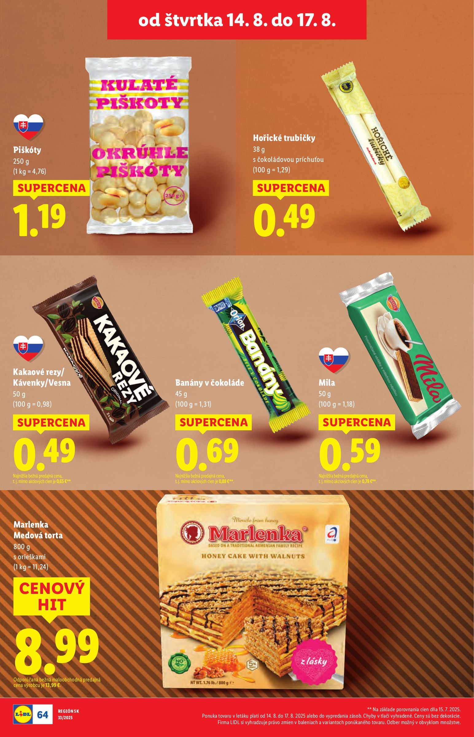 lidl - Leták Lidl platný od 11.08. do 17.08. - page: 72 lidl - Leták Lidl platný od 11.08. do 17.08. - page: 72