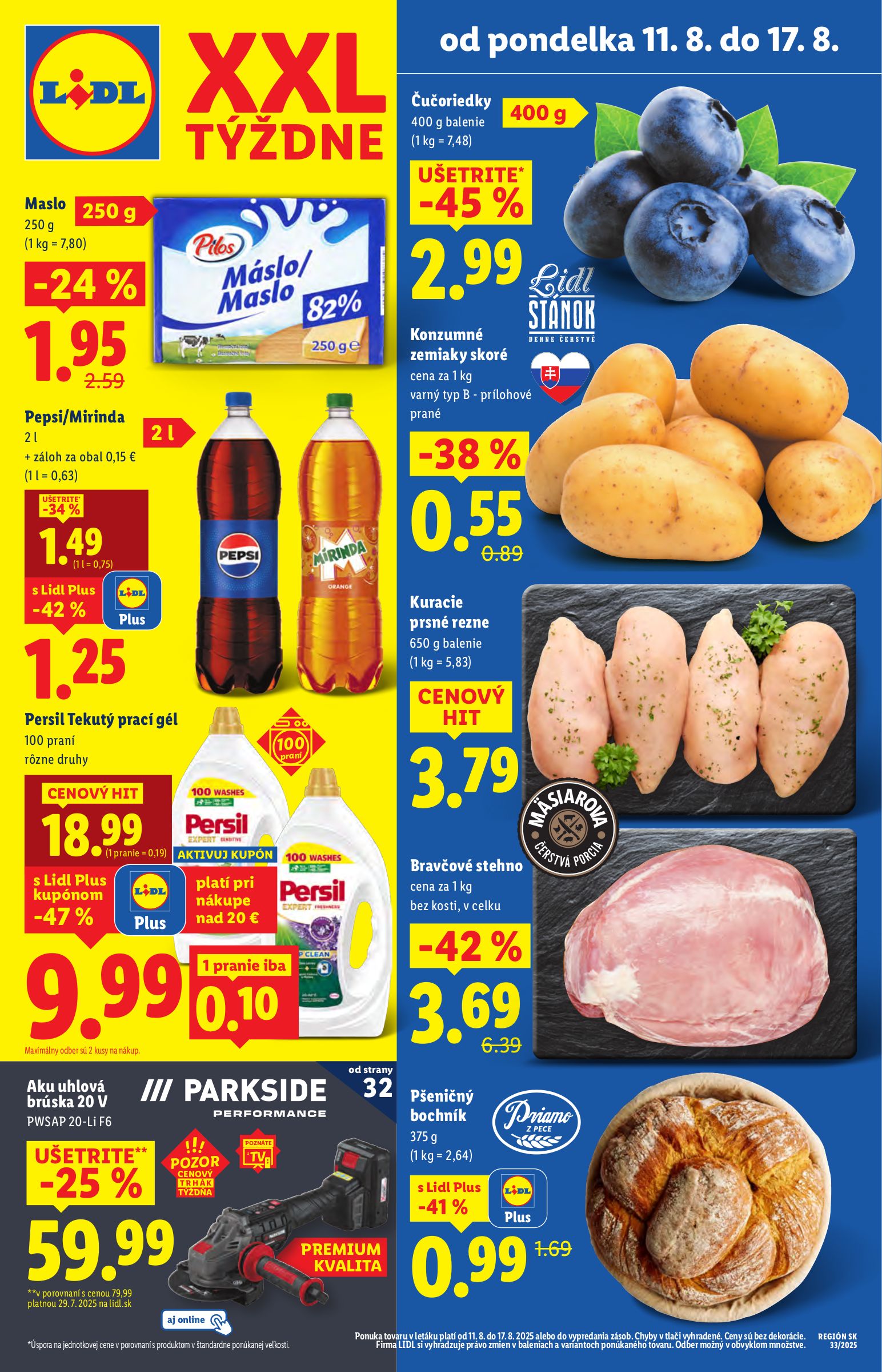 lidl - Leták Lidl platný od 11.08. do 17.08.
