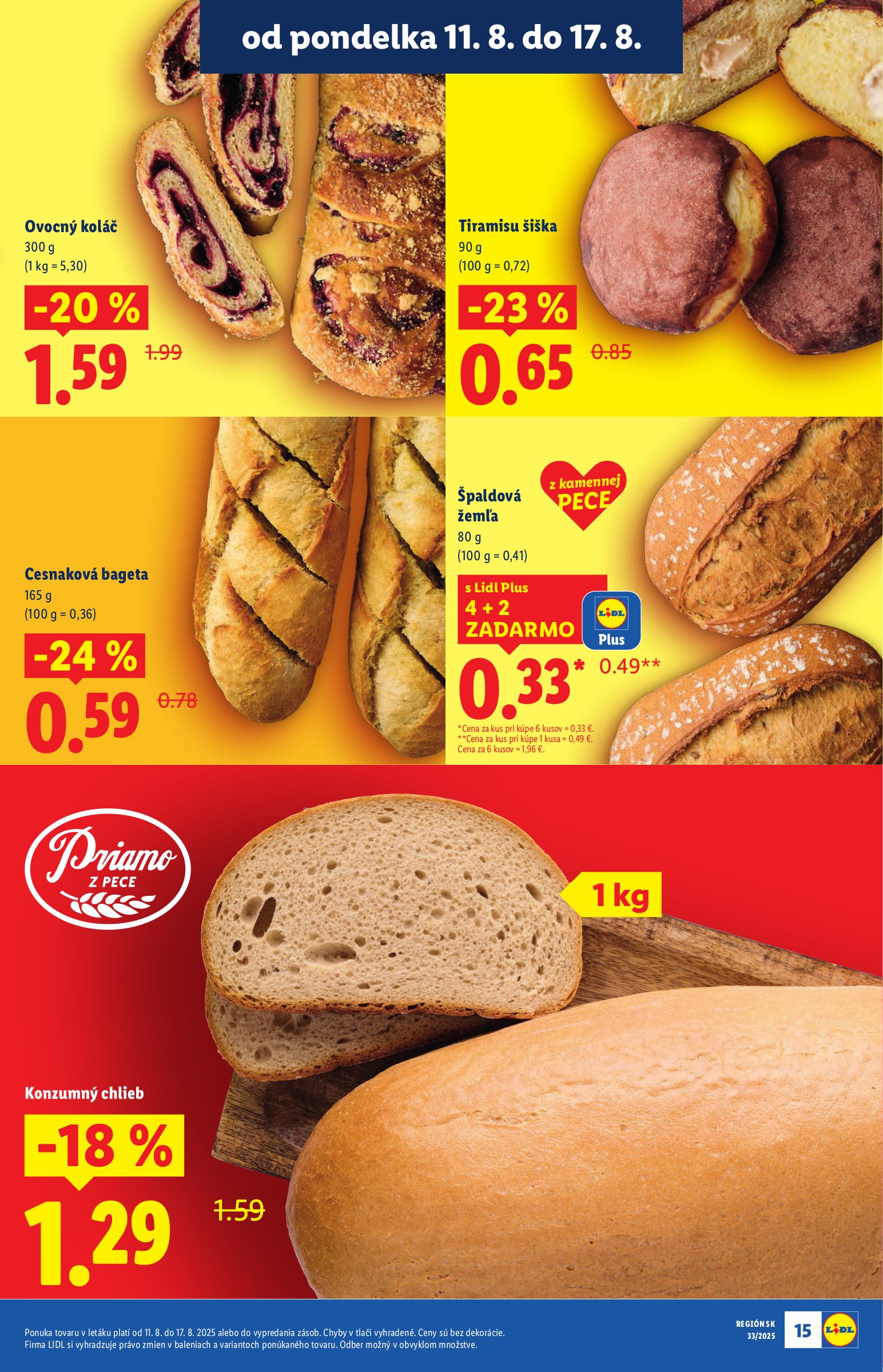 lidl - Leták Lidl platný od 11.08. do 17.08. - page: 15 lidl - Leták Lidl platný od 11.08. do 17.08. - page: 15