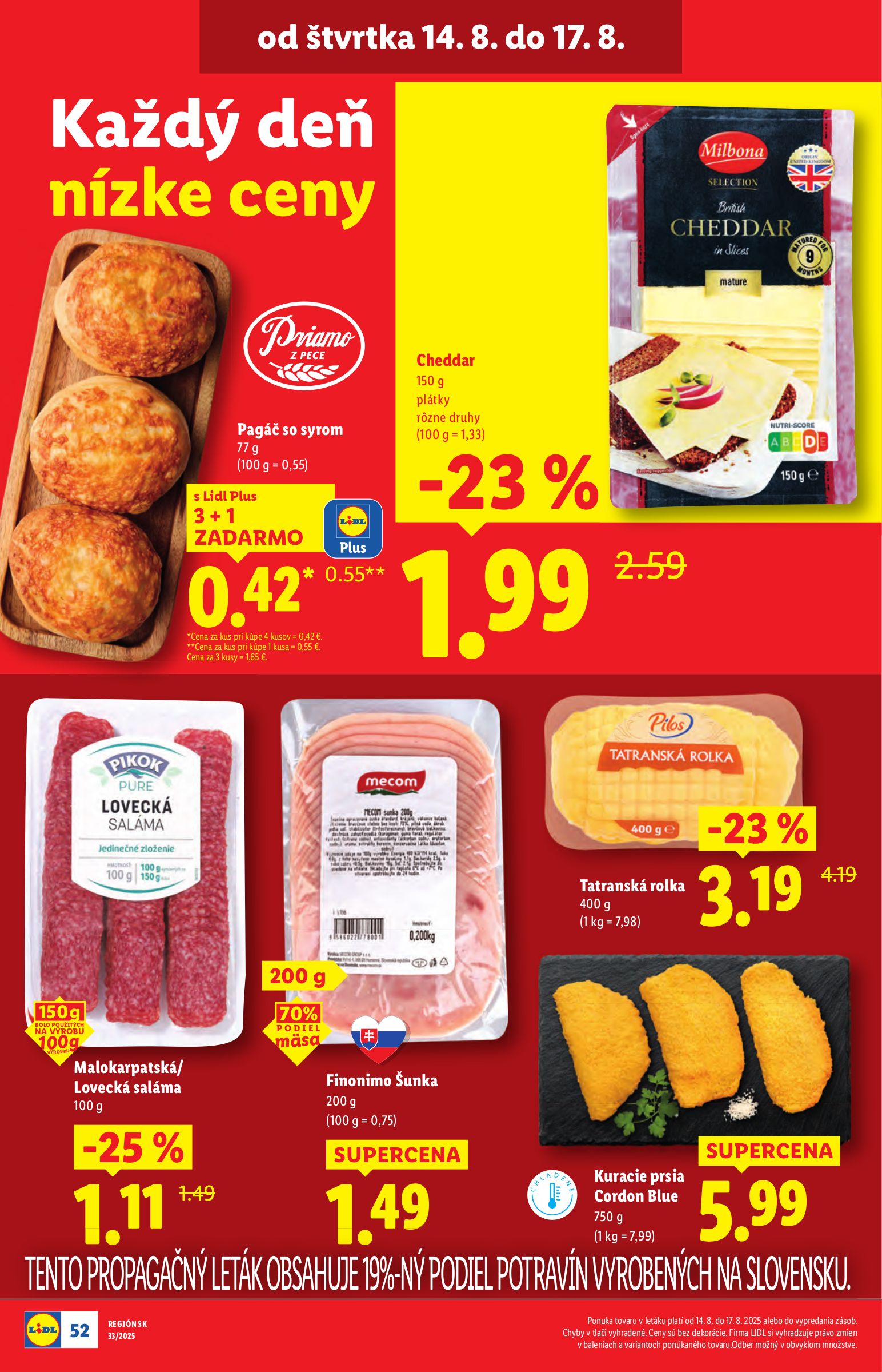 lidl - Leták Lidl platný od 11.08. do 17.08. - page: 58 lidl - Leták Lidl platný od 11.08. do 17.08. - page: 58