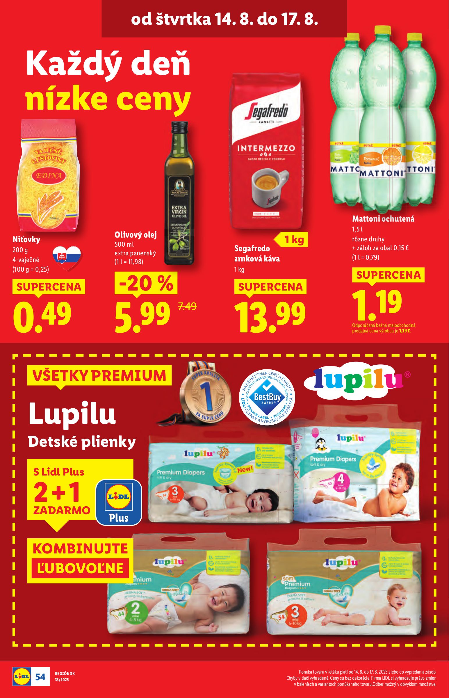 lidl - Leták Lidl platný od 11.08. do 17.08. - page: 60 lidl - Leták Lidl platný od 11.08. do 17.08. - page: 60