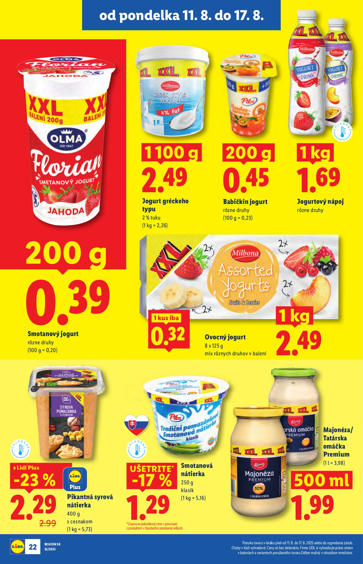 lidl - Leták Lidl platný od 11.08. do 17.08. - page: 22 lidl - Leták Lidl platný od 11.08. do 17.08. - page: 22