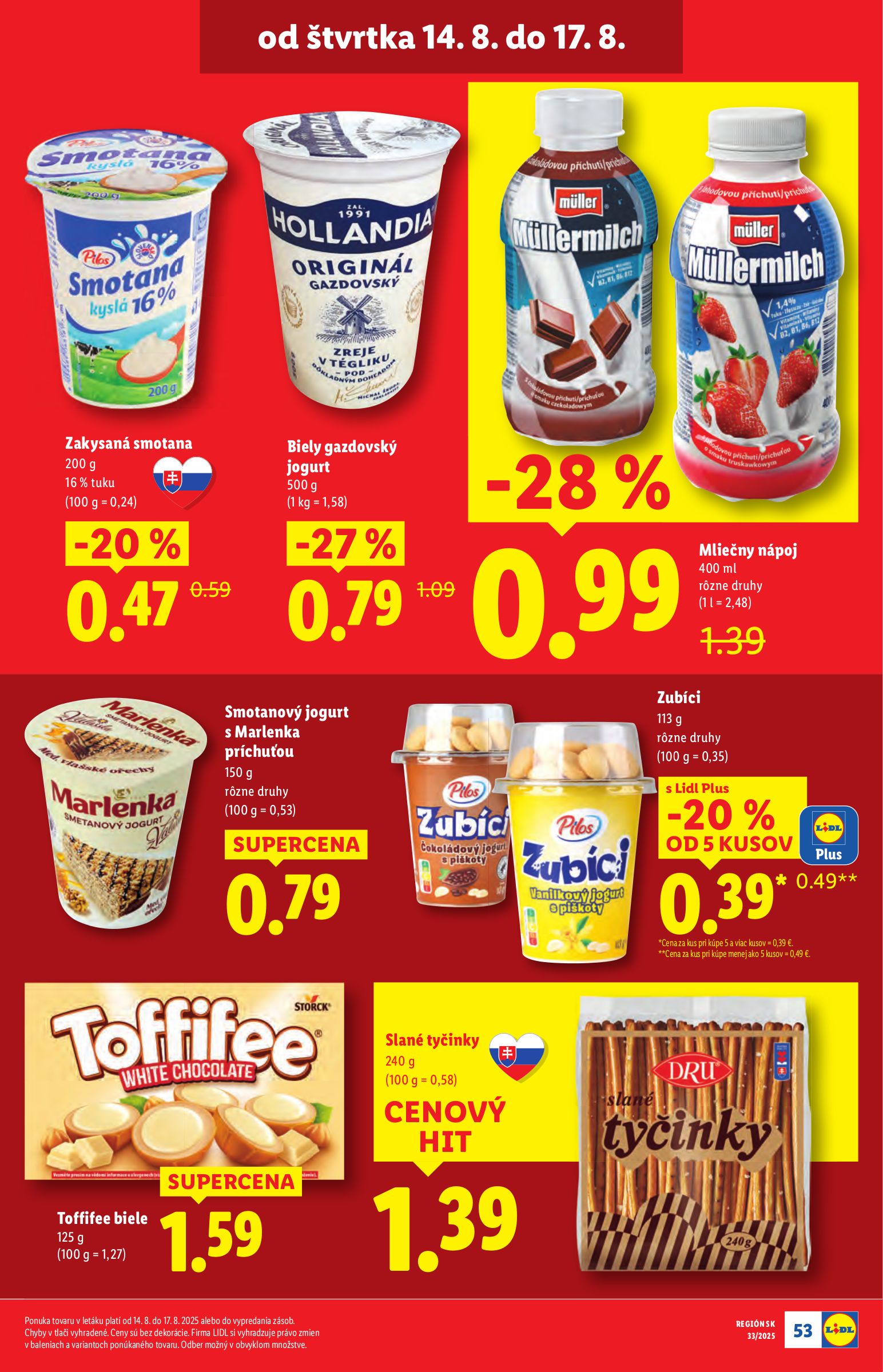 lidl - Leták Lidl platný od 11.08. do 17.08. - page: 59 lidl - Leták Lidl platný od 11.08. do 17.08. - page: 59