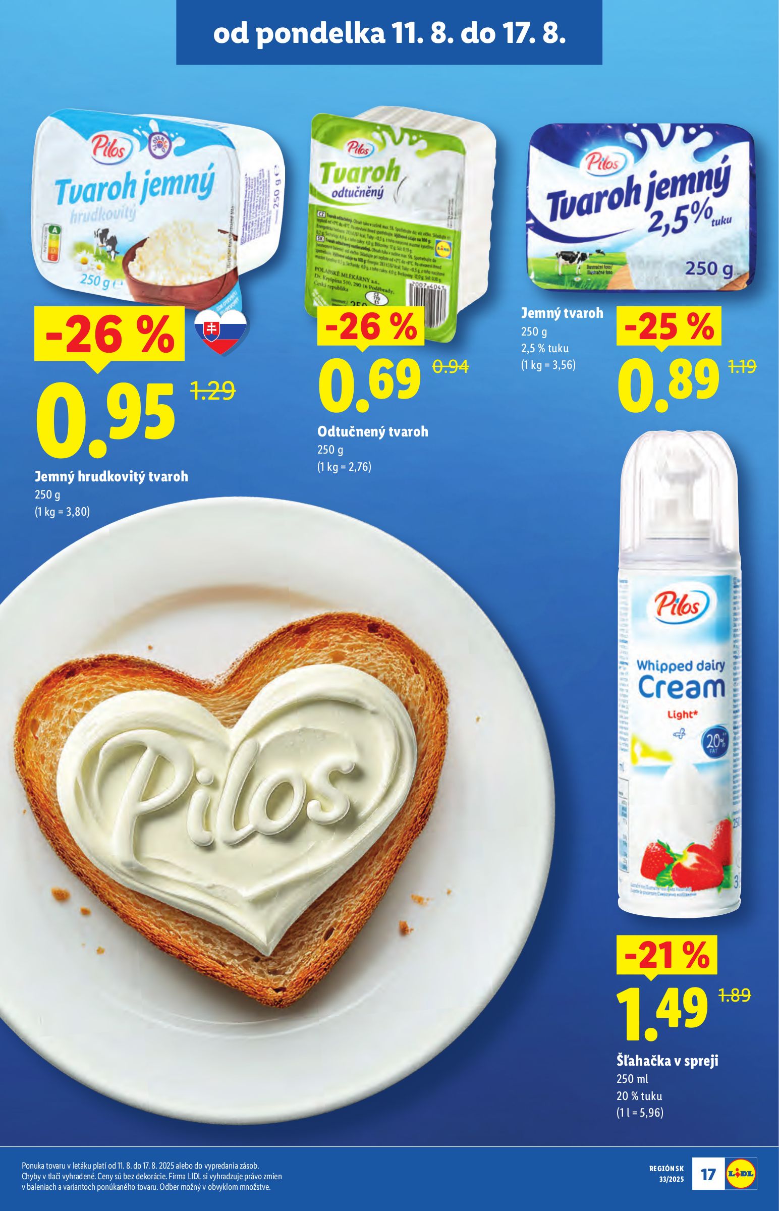 lidl - Leták Lidl platný od 11.08. do 17.08. - page: 17 lidl - Leták Lidl platný od 11.08. do 17.08. - page: 17