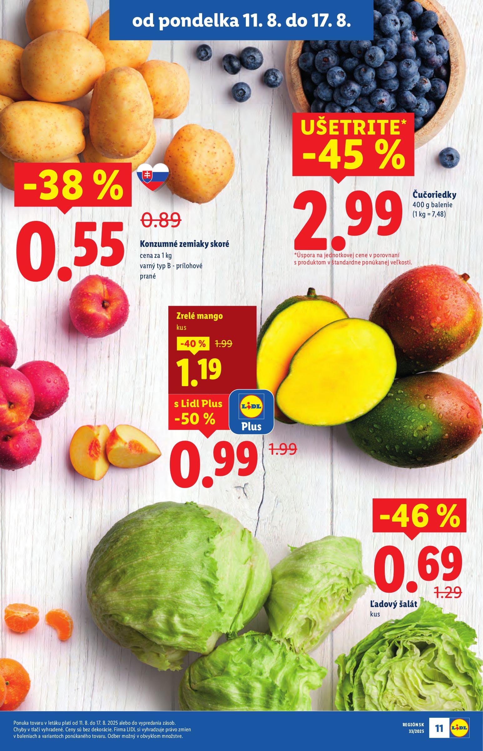 lidl - Leták Lidl platný od 11.08. do 17.08. - page: 11 lidl - Leták Lidl platný od 11.08. do 17.08. - page: 11