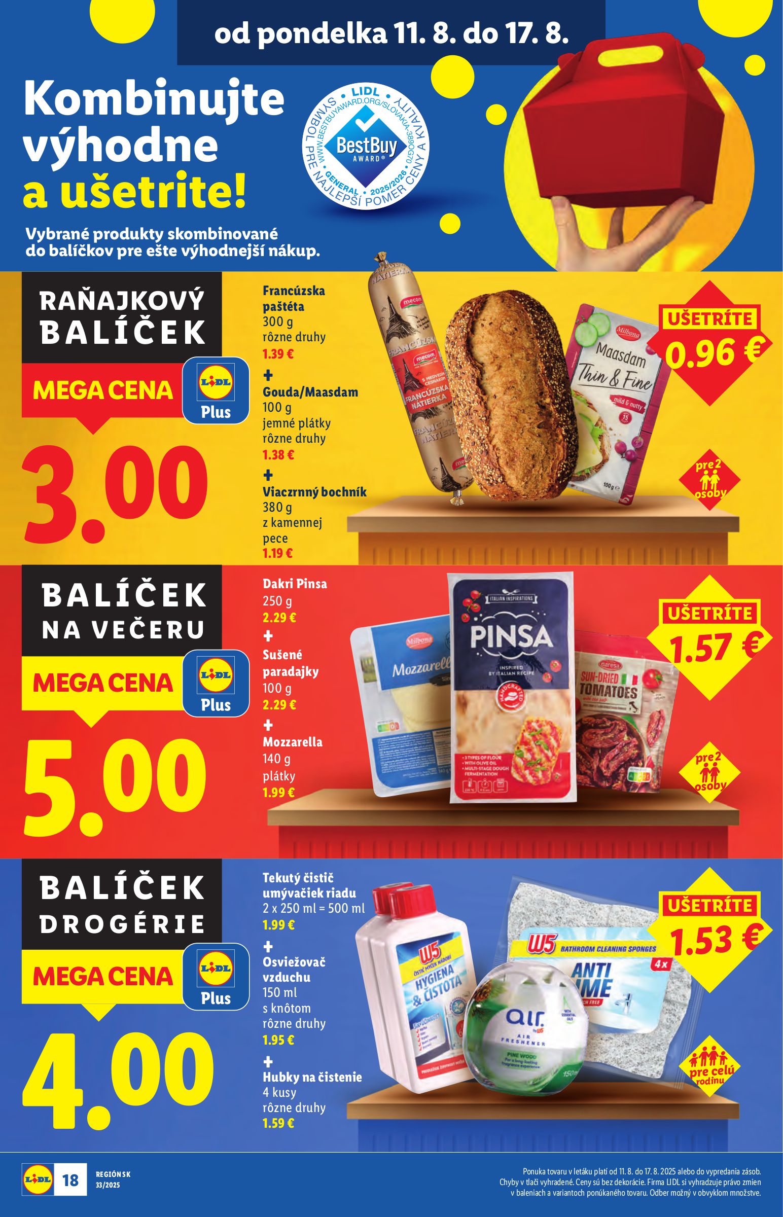 lidl - Leták Lidl platný od 11.08. do 17.08. - page: 18 lidl - Leták Lidl platný od 11.08. do 17.08. - page: 18