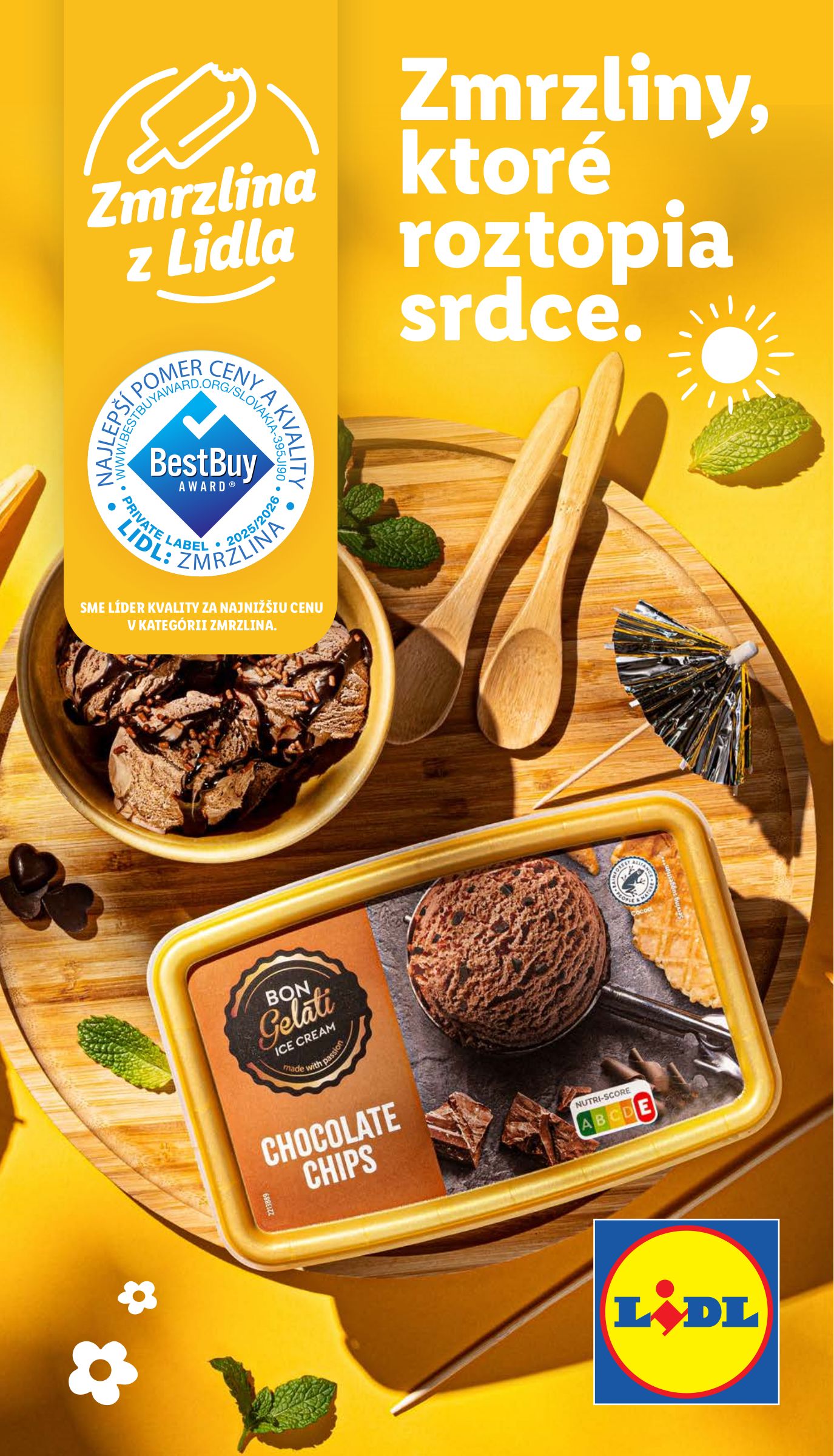 lidl - Leták Lidl - Zmrzliny platný od 04.08. do 31.12.