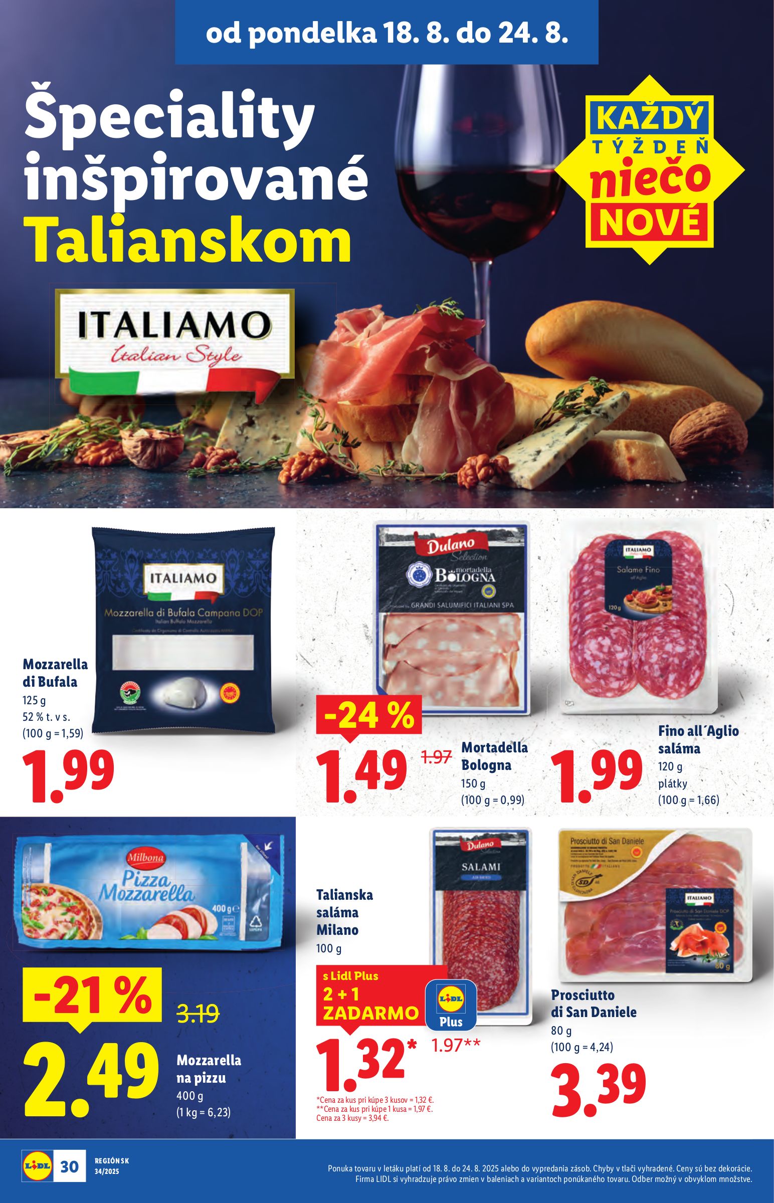 lidl - Leták Lidl platný od 18.08. do 24.08. - page: 32 lidl - Leták Lidl platný od 18.08. do 24.08. - page: 32