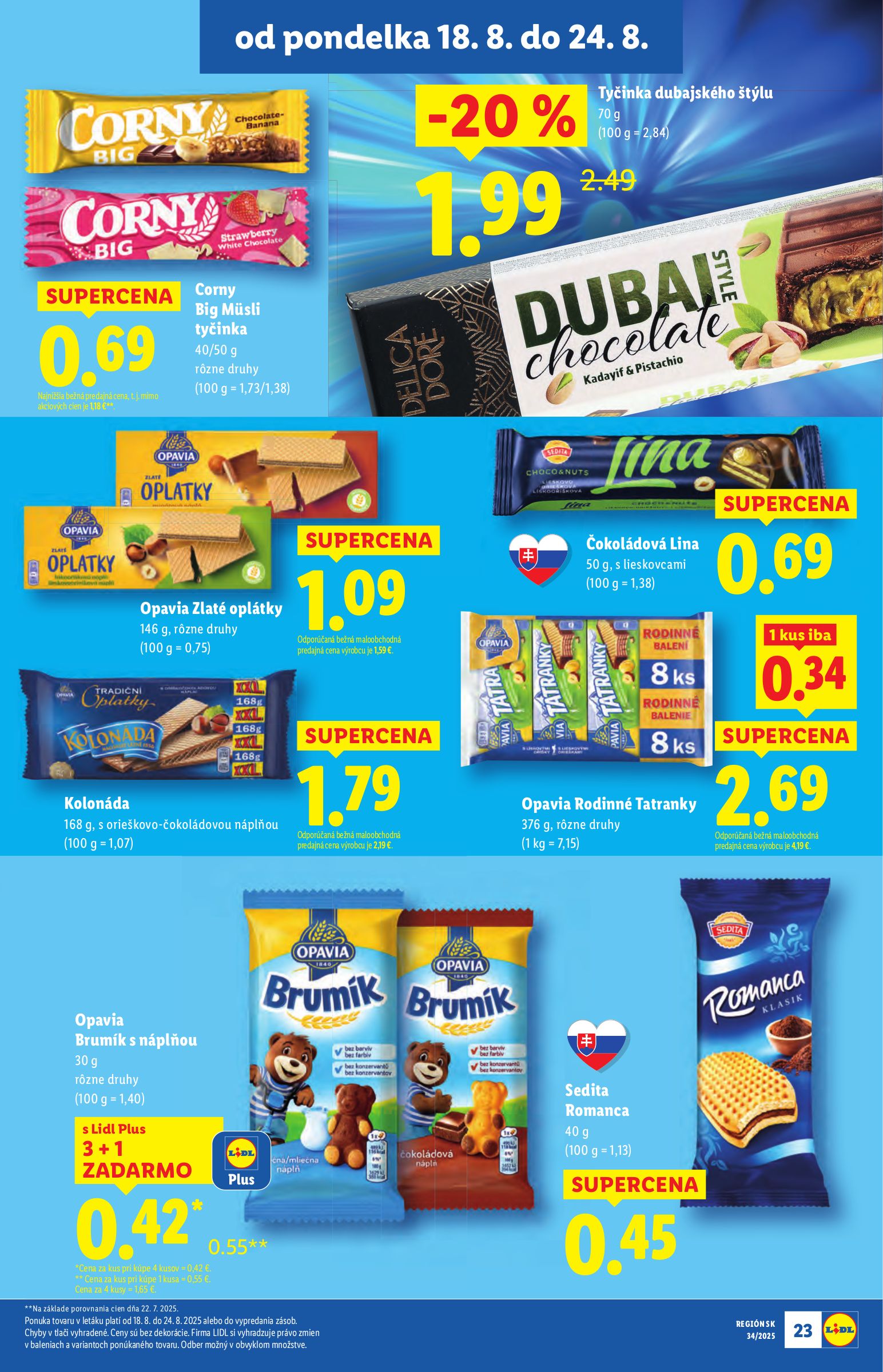 lidl - Leták Lidl platný od 18.08. do 24.08. - page: 23 lidl - Leták Lidl platný od 18.08. do 24.08. - page: 23