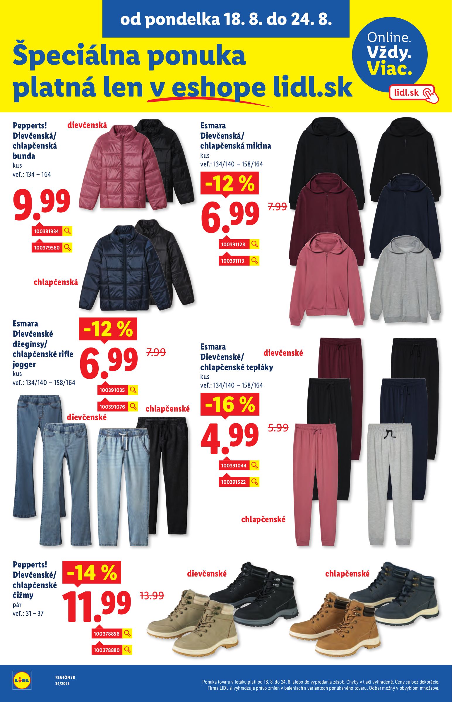 lidl - Leták Lidl platný od 18.08. do 24.08. - page: 56 lidl - Leták Lidl platný od 18.08. do 24.08. - page: 56