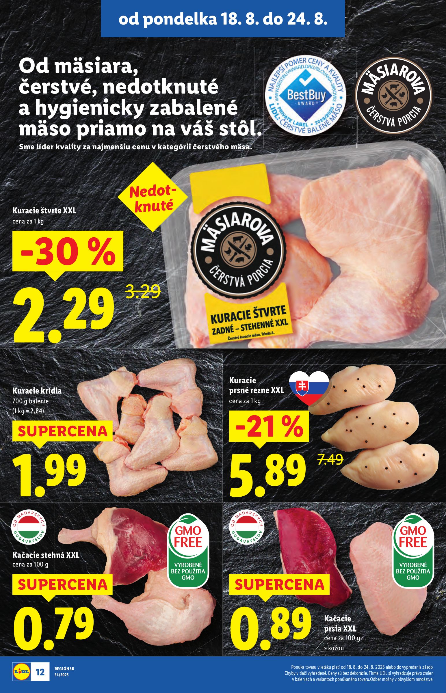 lidl - Leták Lidl platný od 18.08. do 24.08. - page: 12 lidl - Leták Lidl platný od 18.08. do 24.08. - page: 12