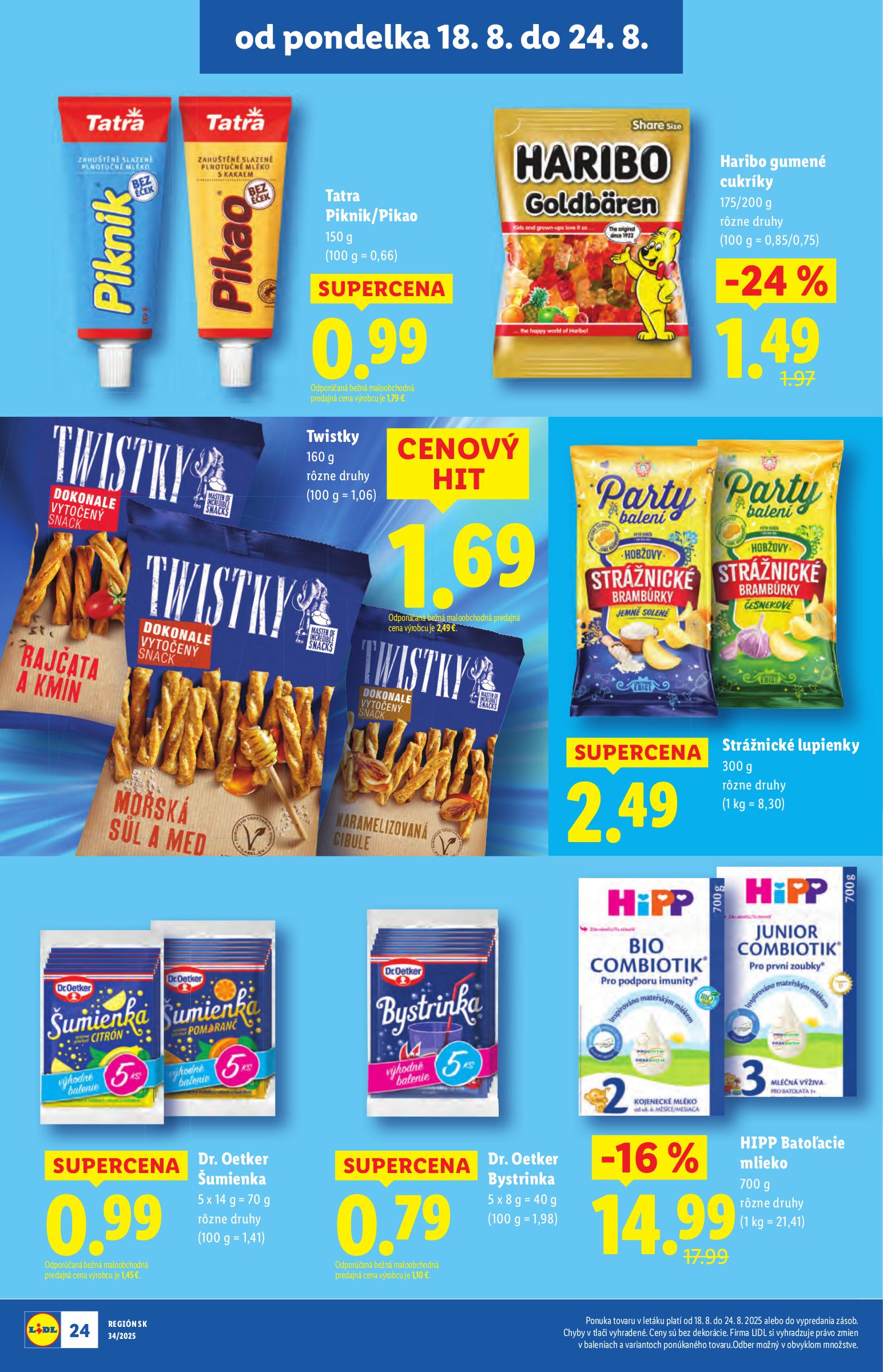 lidl - Leták Lidl platný od 18.08. do 24.08. - page: 24 lidl - Leták Lidl platný od 18.08. do 24.08. - page: 24