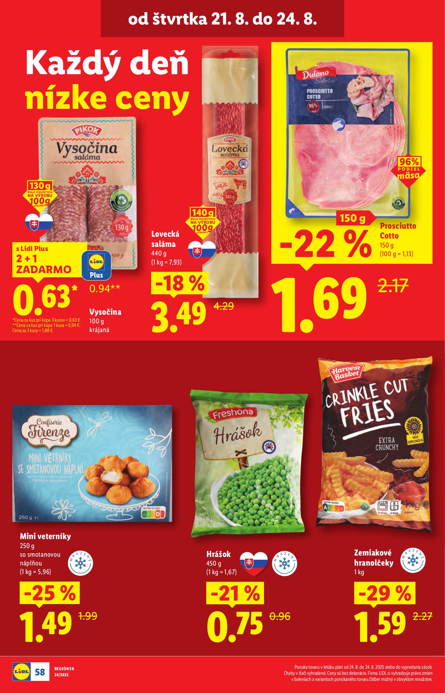 lidl - Leták Lidl platný od 18.08. do 24.08. - page: 62 lidl - Leták Lidl platný od 18.08. do 24.08. - page: 62