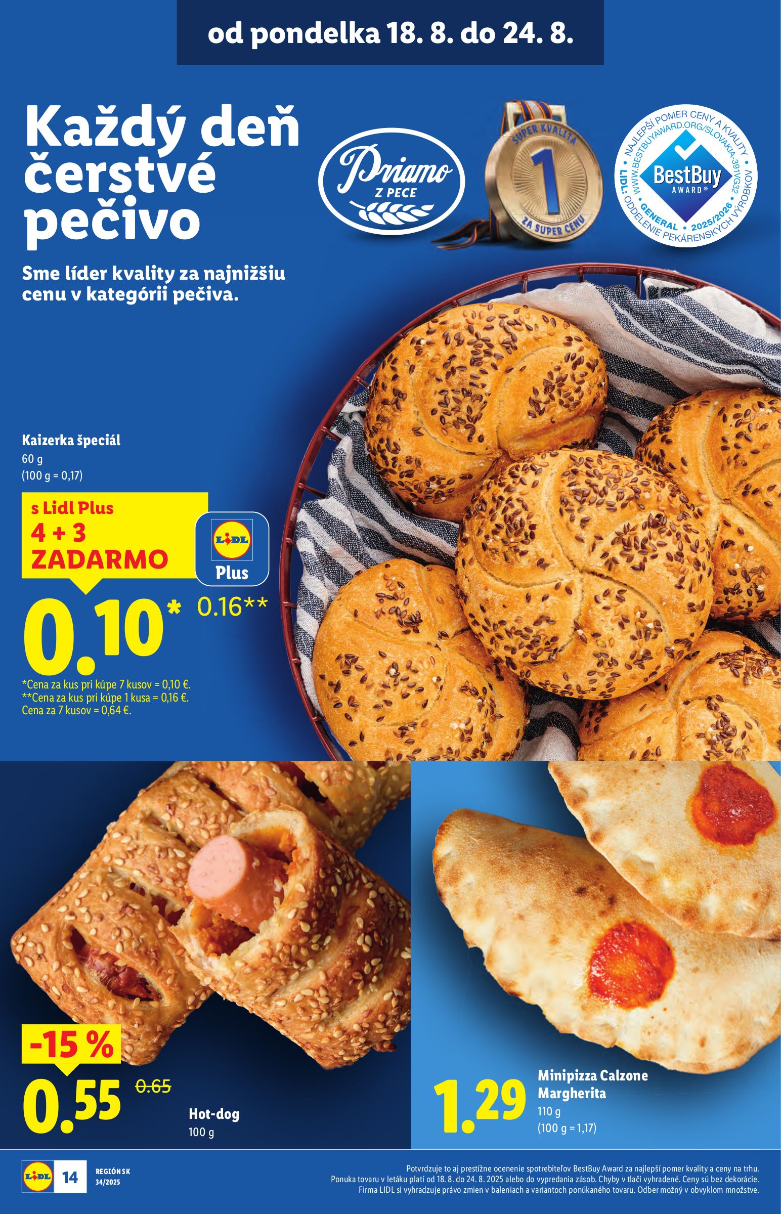 lidl - Leták Lidl platný od 18.08. do 24.08. - page: 14 lidl - Leták Lidl platný od 18.08. do 24.08. - page: 14