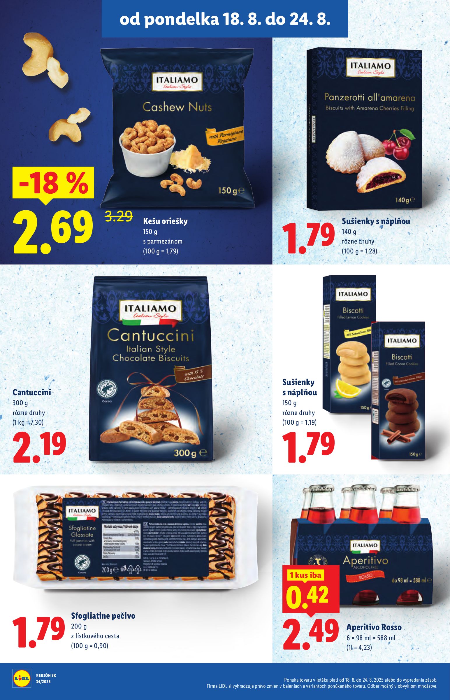 lidl - Leták Lidl platný od 18.08. do 24.08. - page: 36 lidl - Leták Lidl platný od 18.08. do 24.08. - page: 36