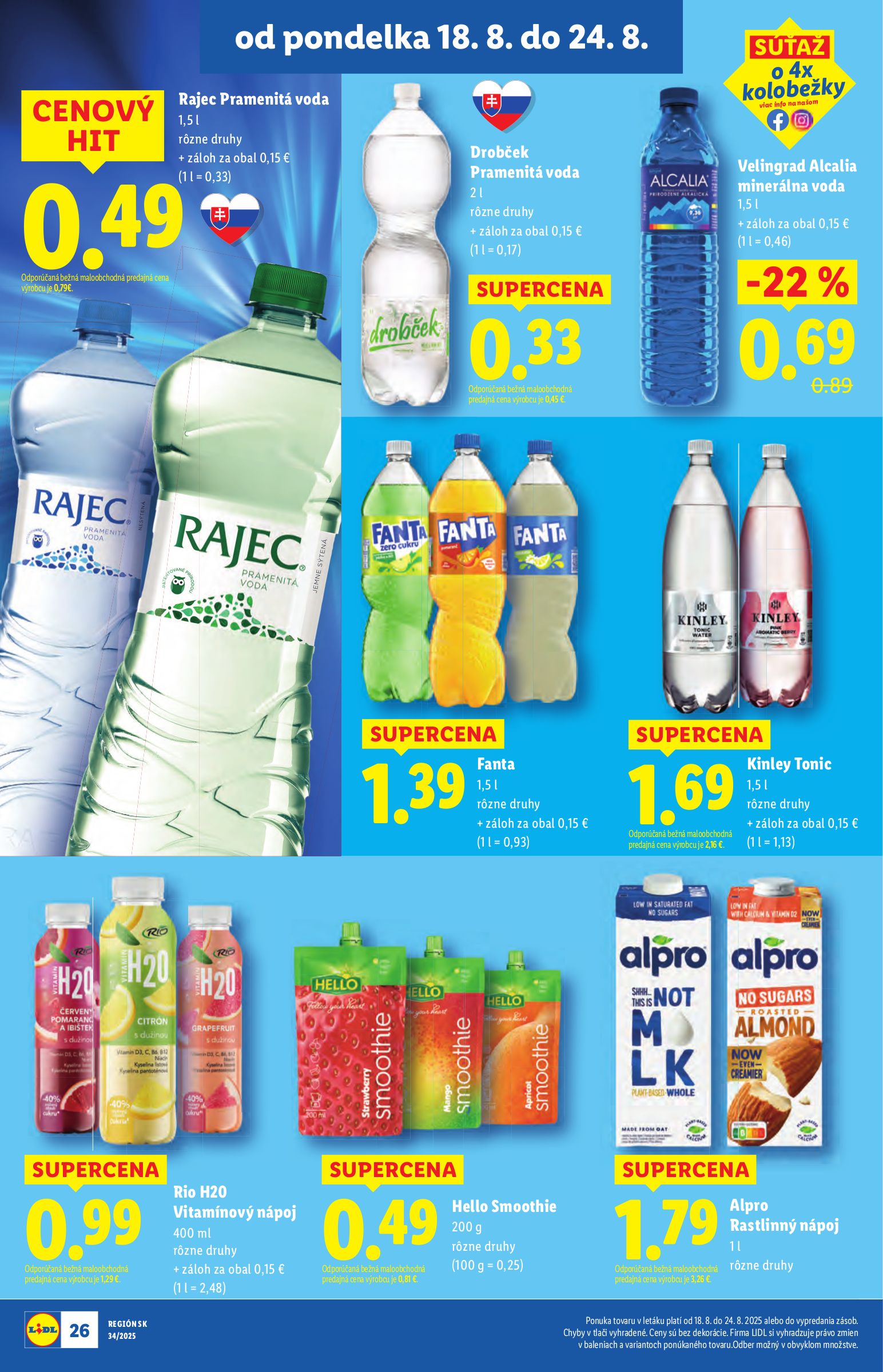 lidl - Leták Lidl platný od 18.08. do 24.08. - page: 26 lidl - Leták Lidl platný od 18.08. do 24.08. - page: 26