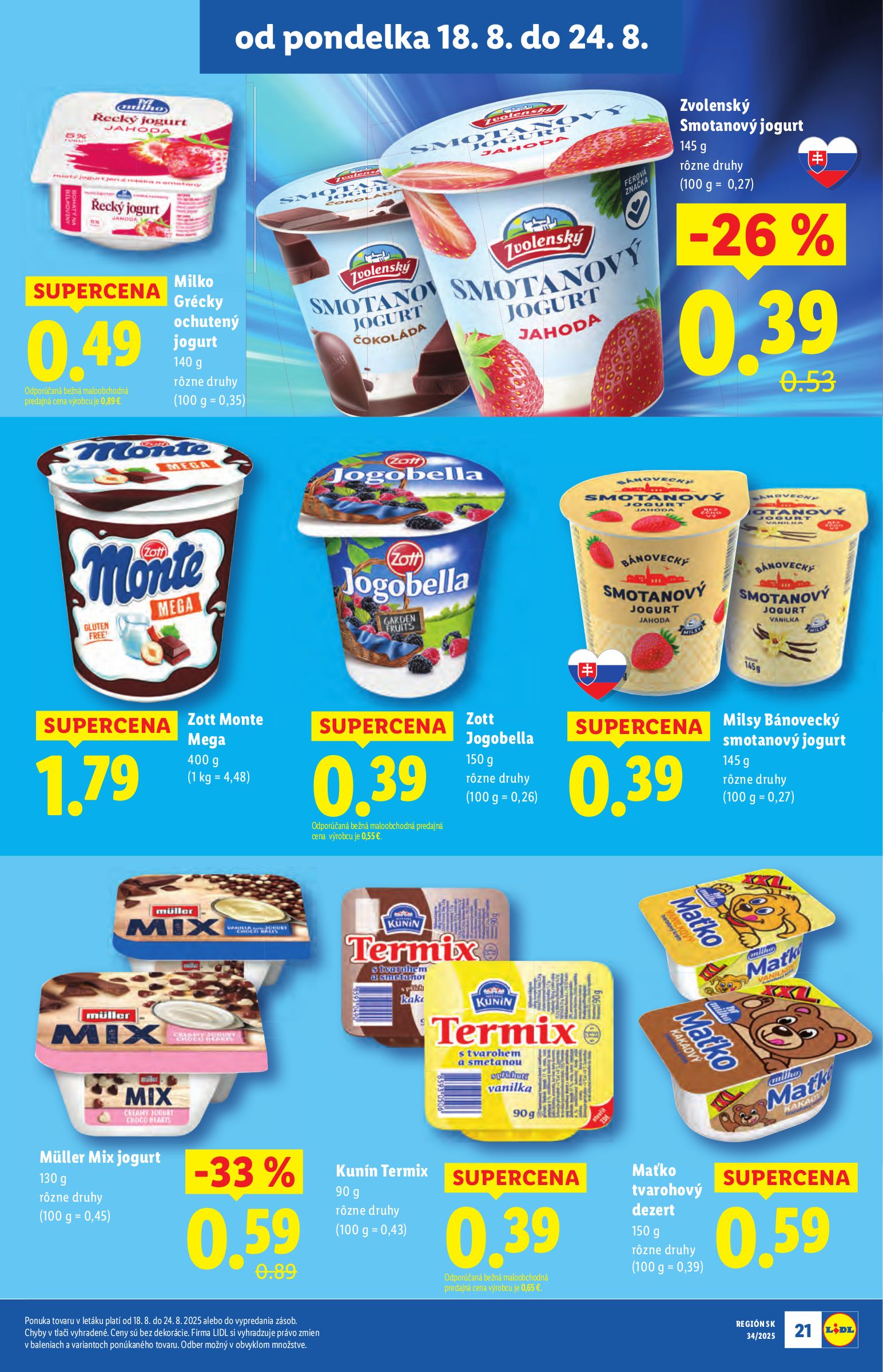 lidl - Leták Lidl platný od 18.08. do 24.08. - page: 21 lidl - Leták Lidl platný od 18.08. do 24.08. - page: 21