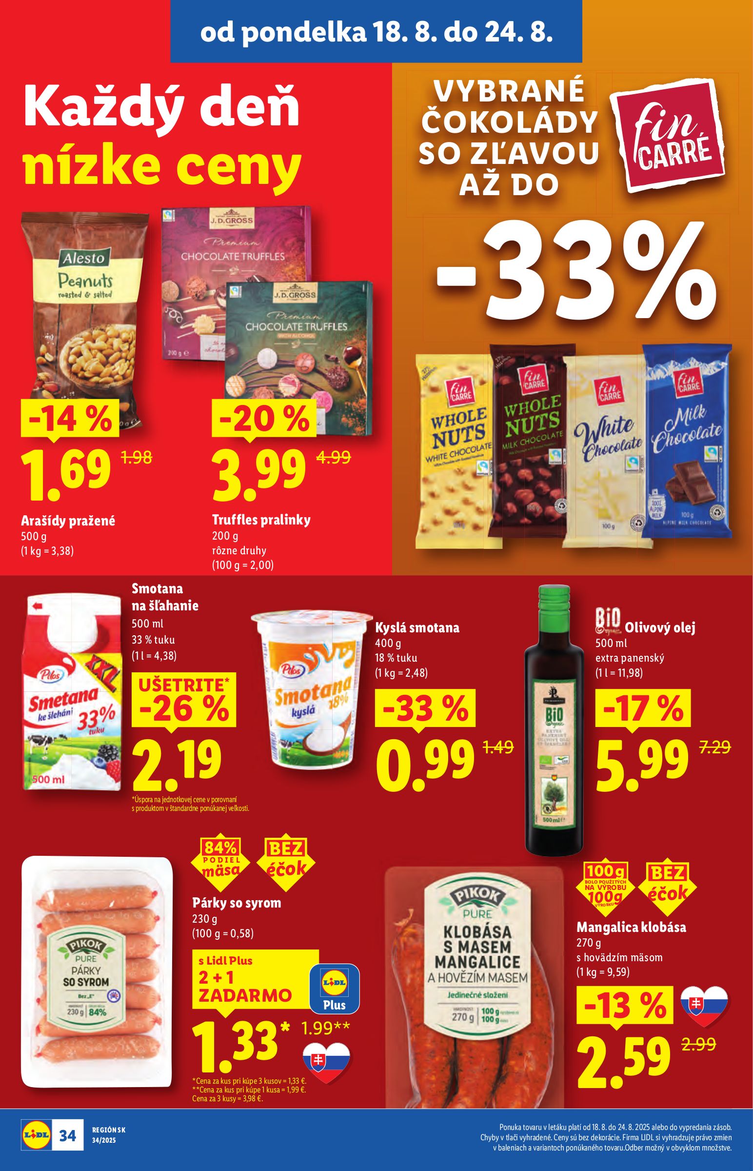 lidl - Leták Lidl platný od 18.08. do 24.08. - page: 38 lidl - Leták Lidl platný od 18.08. do 24.08. - page: 38