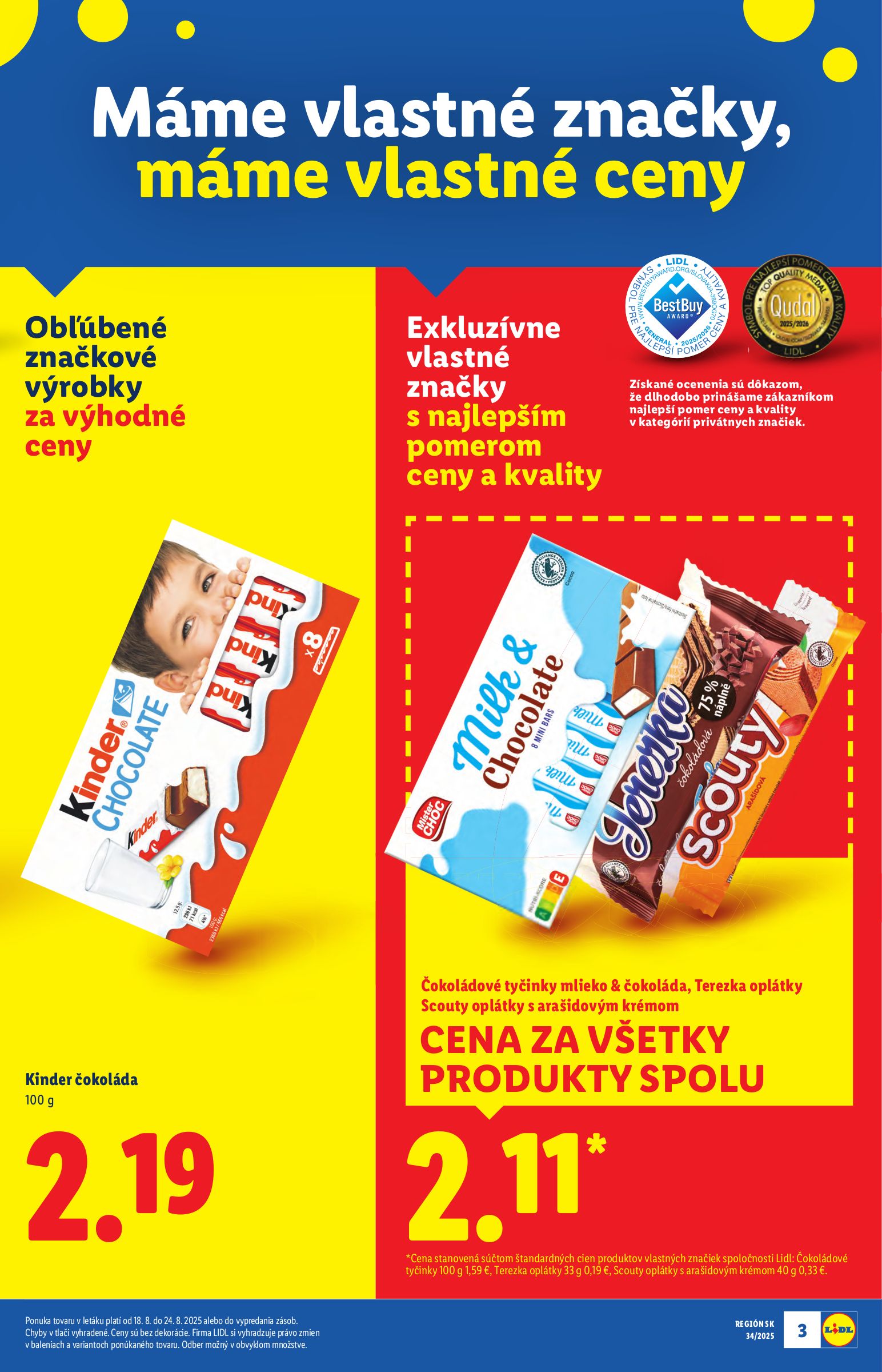 lidl - Leták Lidl platný od 18.08. do 24.08. - page: 3 lidl - Leták Lidl platný od 18.08. do 24.08. - page: 3