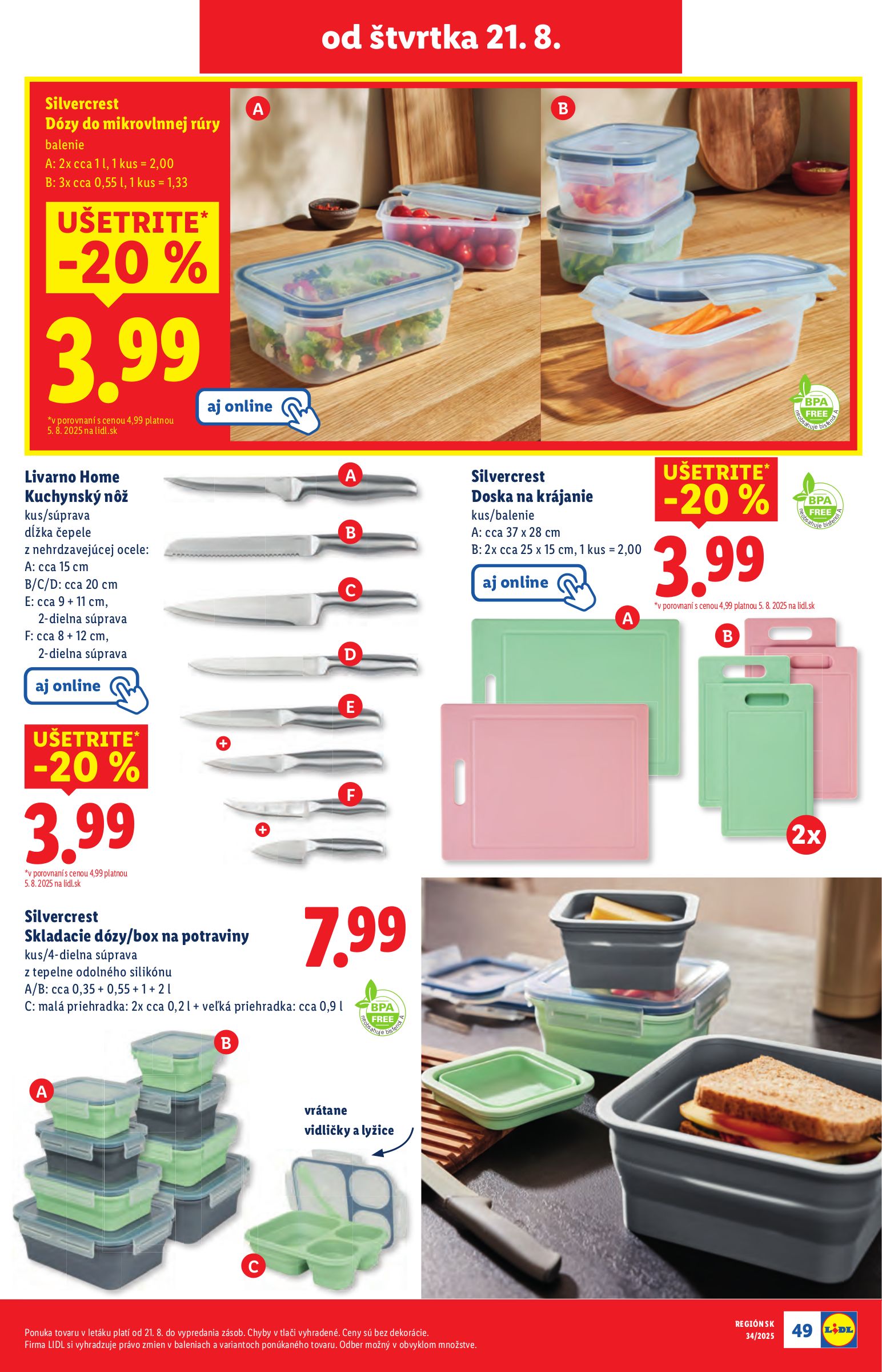 lidl - Leták Lidl platný od 18.08. do 24.08. - page: 81 lidl - Leták Lidl platný od 18.08. do 24.08. - page: 81