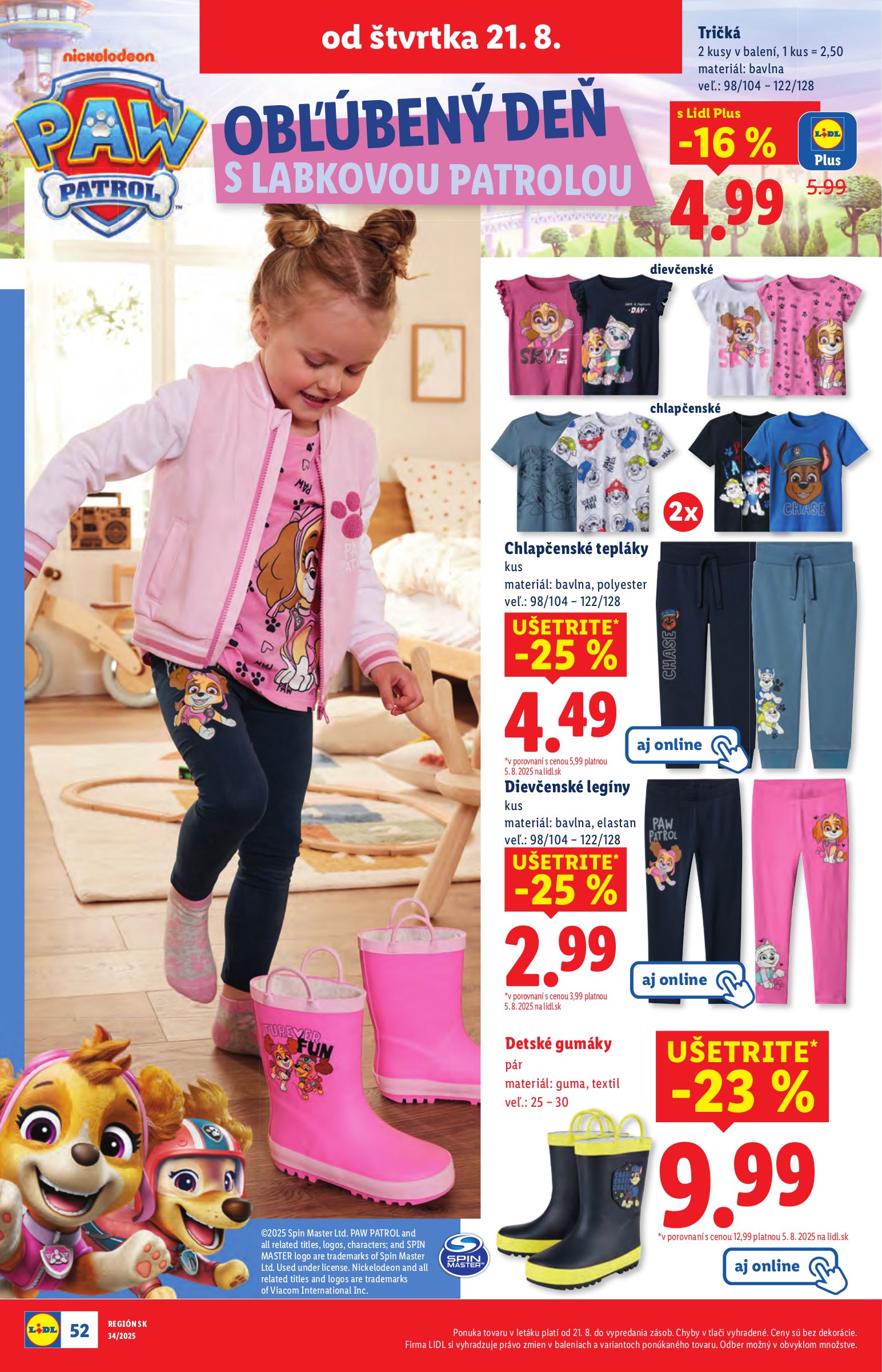 lidl - Leták Lidl platný od 18.08. do 24.08. - page: 84 lidl - Leták Lidl platný od 18.08. do 24.08. - page: 84