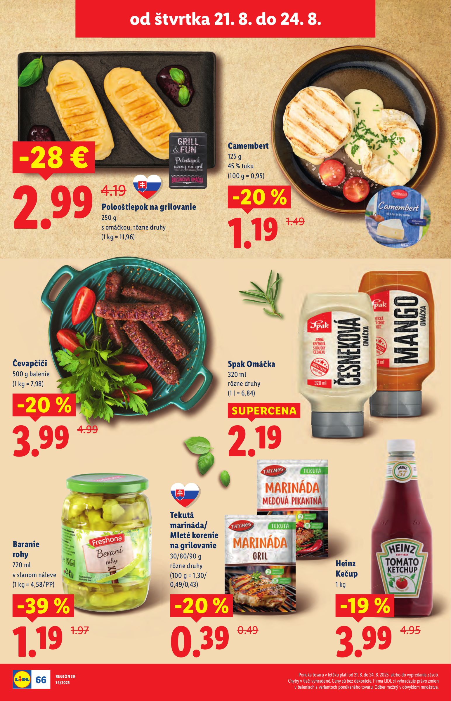 lidl - Leták Lidl platný od 18.08. do 24.08. - page: 72 lidl - Leták Lidl platný od 18.08. do 24.08. - page: 72