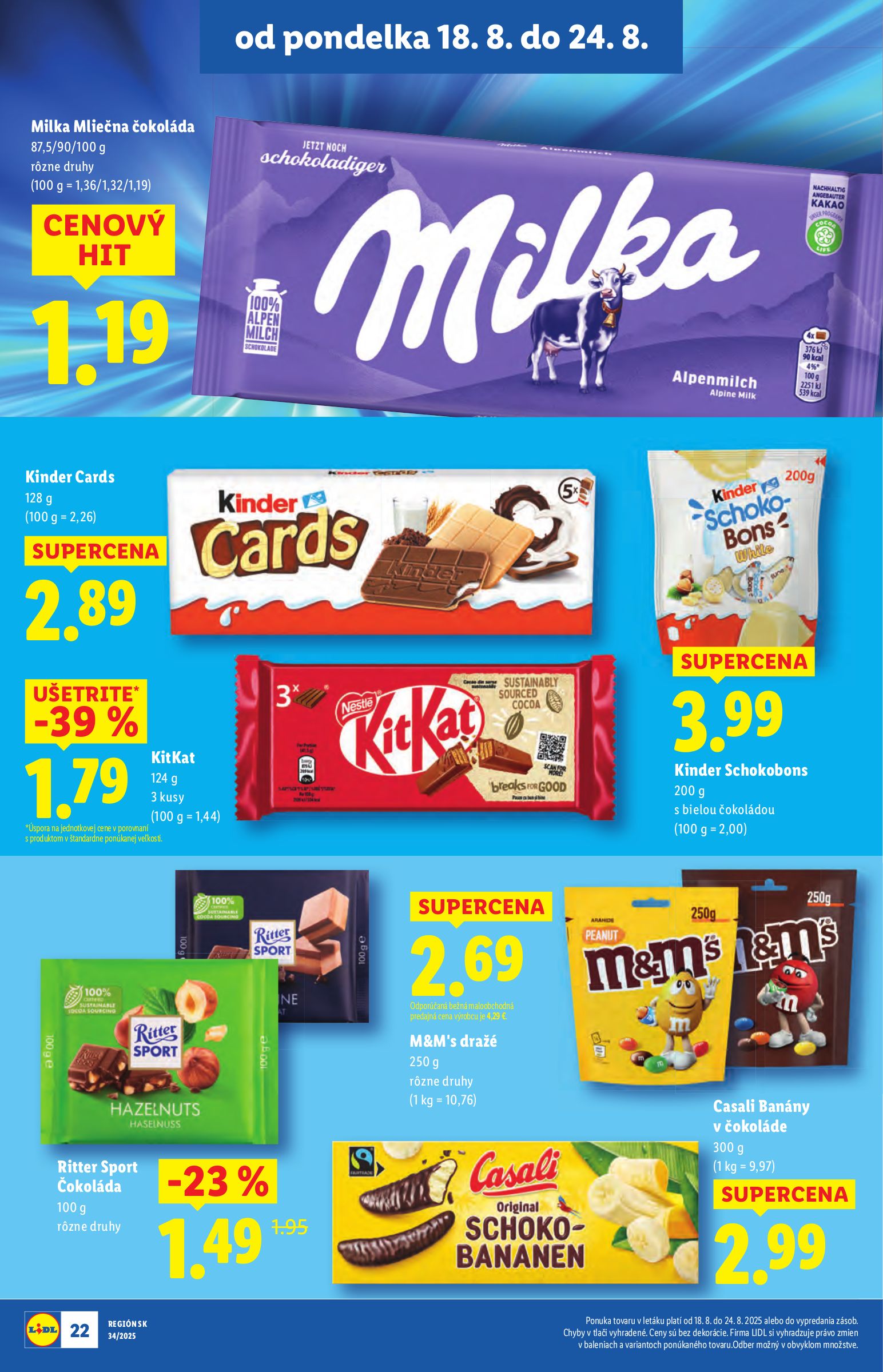 lidl - Leták Lidl platný od 18.08. do 24.08. - page: 22 lidl - Leták Lidl platný od 18.08. do 24.08. - page: 22