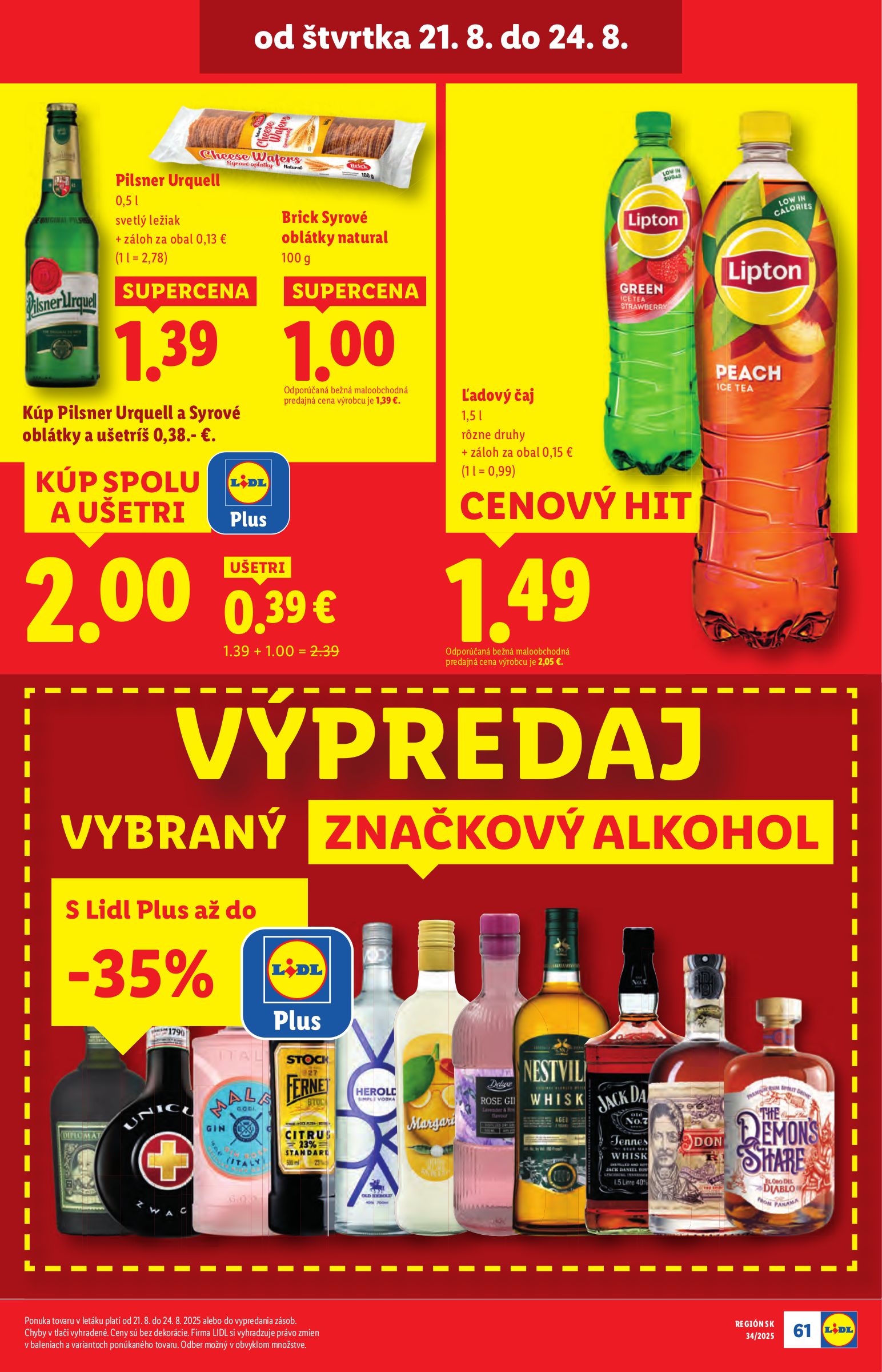lidl - Leták Lidl platný od 18.08. do 24.08. - page: 65 lidl - Leták Lidl platný od 18.08. do 24.08. - page: 65