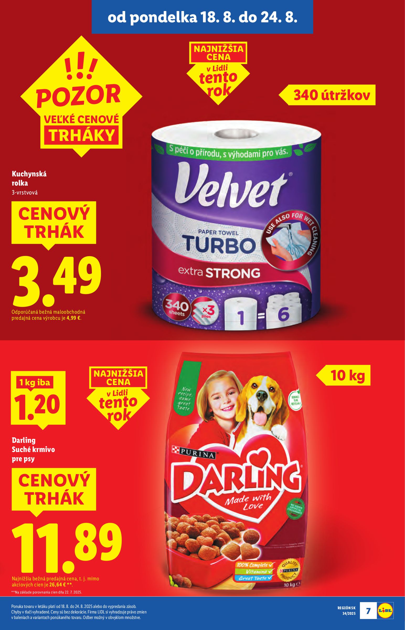 lidl - Leták Lidl platný od 18.08. do 24.08. - page: 7 lidl - Leták Lidl platný od 18.08. do 24.08. - page: 7
