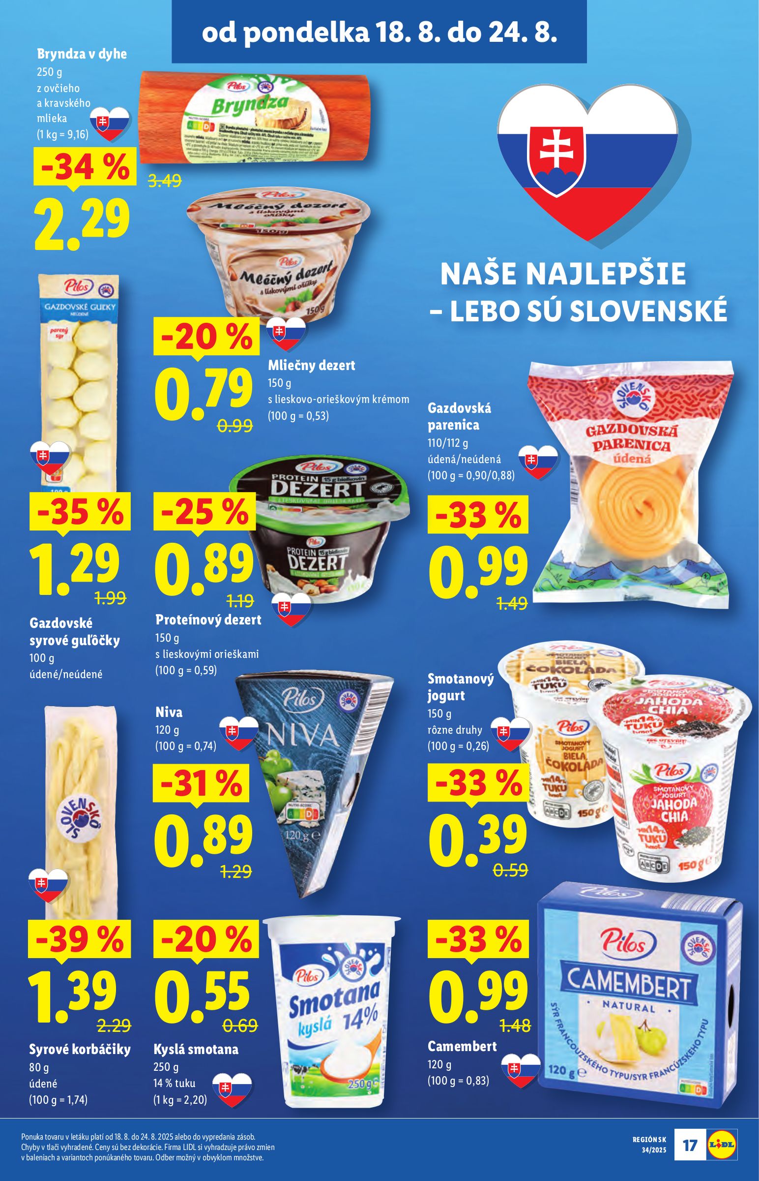 lidl - Leták Lidl platný od 18.08. do 24.08. - page: 17 lidl - Leták Lidl platný od 18.08. do 24.08. - page: 17