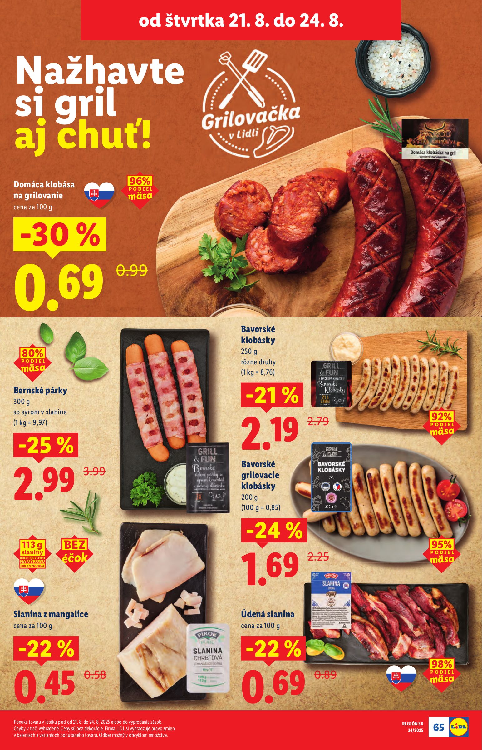 lidl - Leták Lidl platný od 18.08. do 24.08. - page: 71 lidl - Leták Lidl platný od 18.08. do 24.08. - page: 71