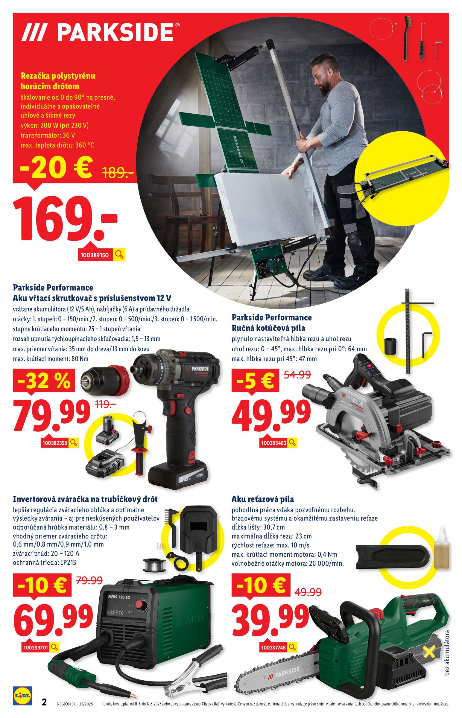 lidl - Leták Lidl.sk platný od 11.08. do 17.08. - page: 2