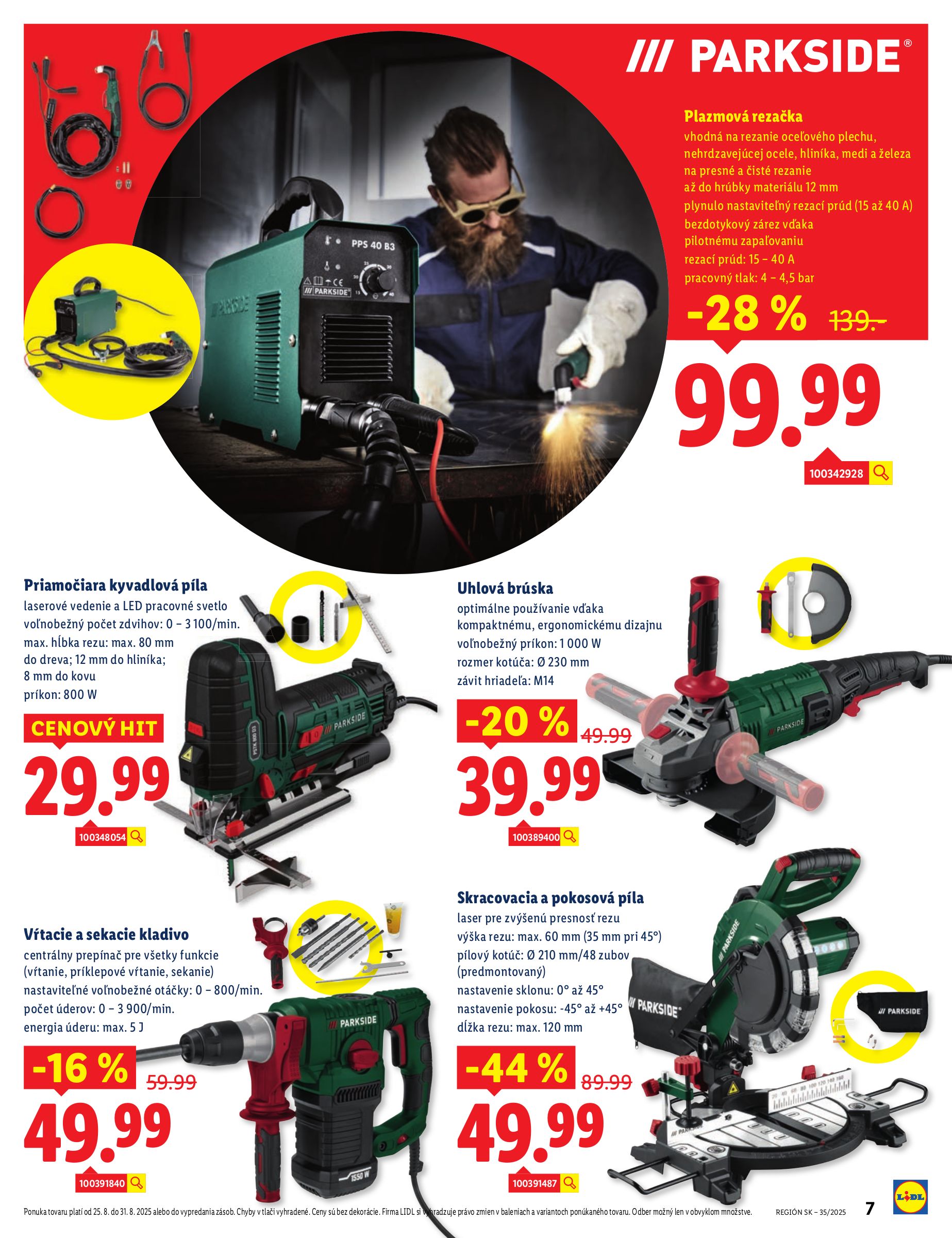 lidl - Leták Lidl.sk platný od 25.08. do 31.08. - page: 7