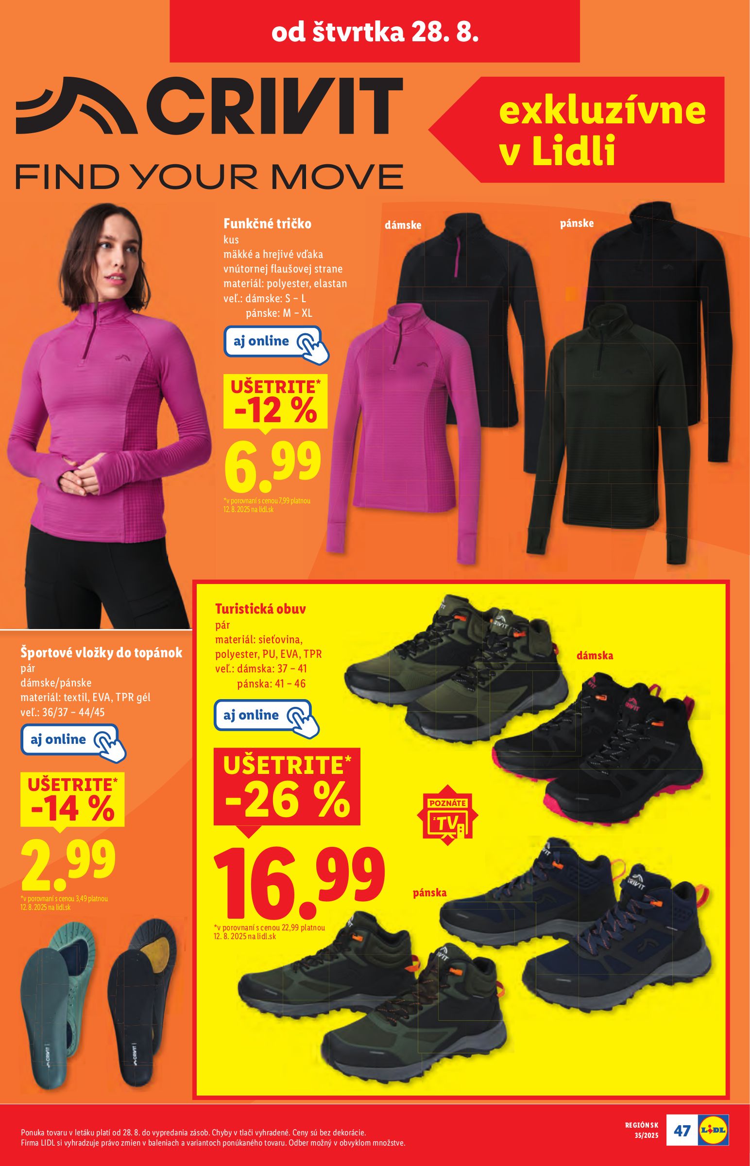 lidl - Leták Lidl platný od 25.08. do 31.08. - page: 81 lidl - Leták Lidl platný od 25.08. do 31.08. - page: 81