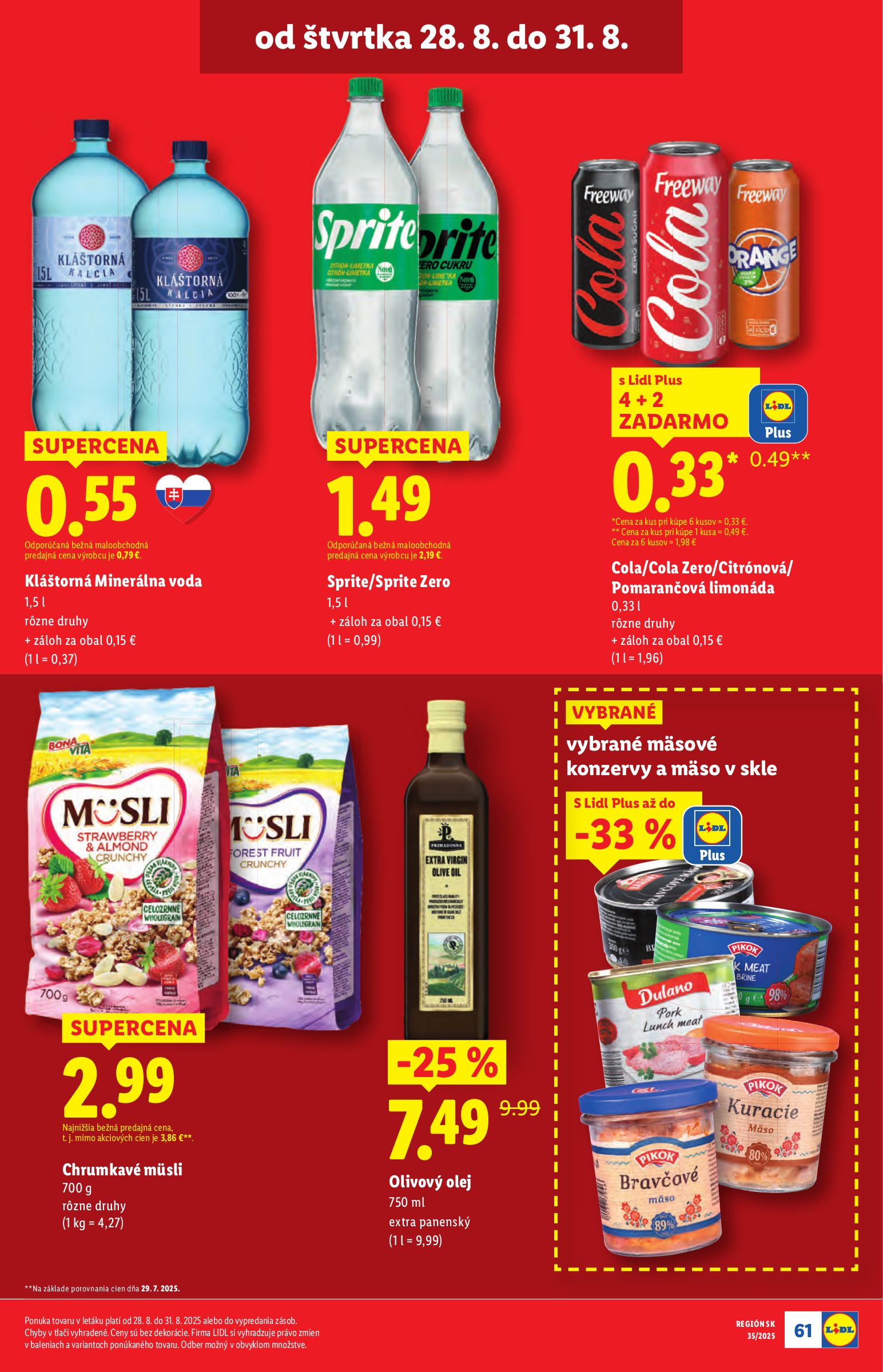 lidl - Leták Lidl platný od 25.08. do 31.08. - page: 71 lidl - Leták Lidl platný od 25.08. do 31.08. - page: 71