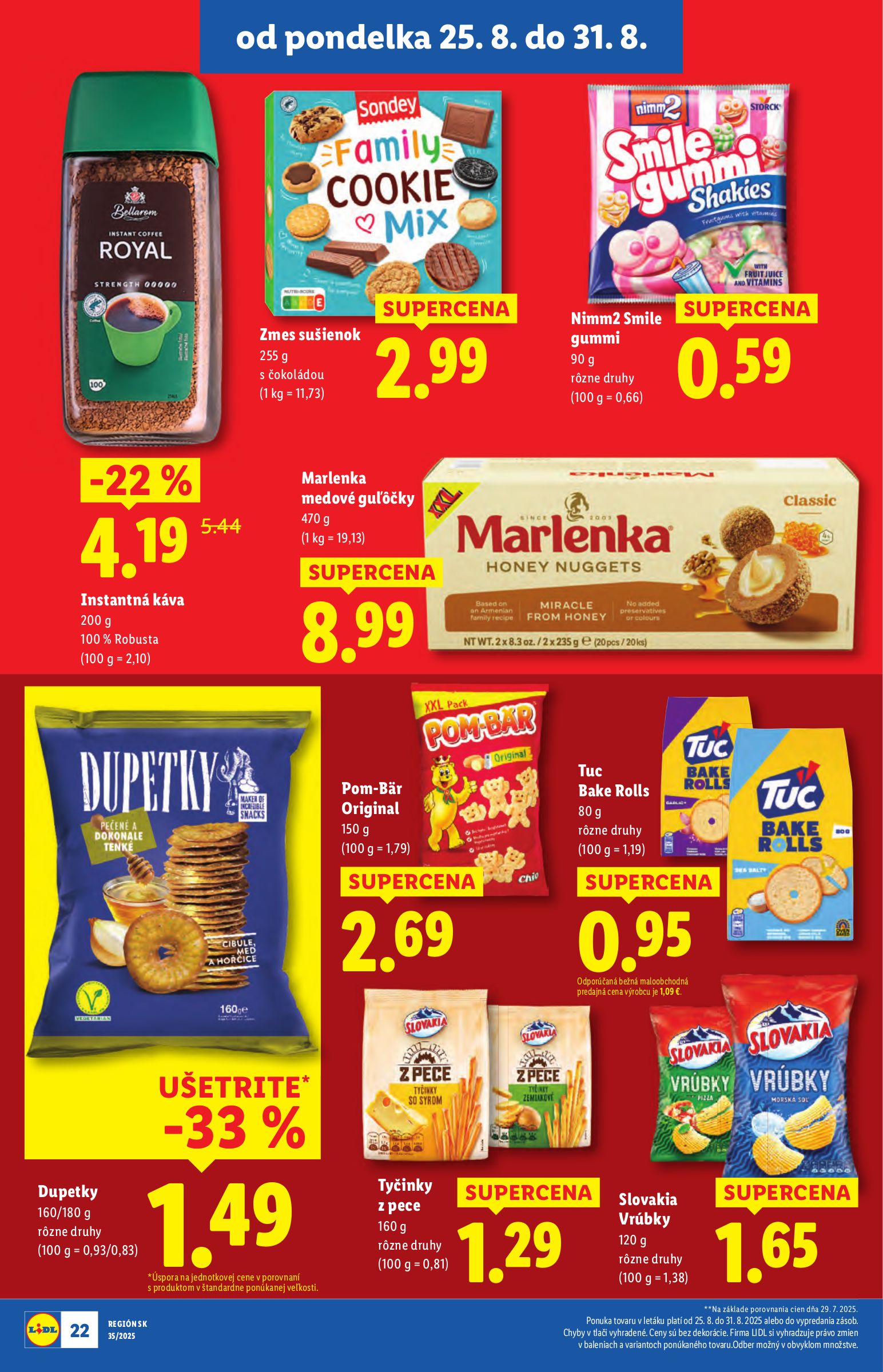 lidl - Leták Lidl platný od 25.08. do 31.08. - page: 30 lidl - Leták Lidl platný od 25.08. do 31.08. - page: 30