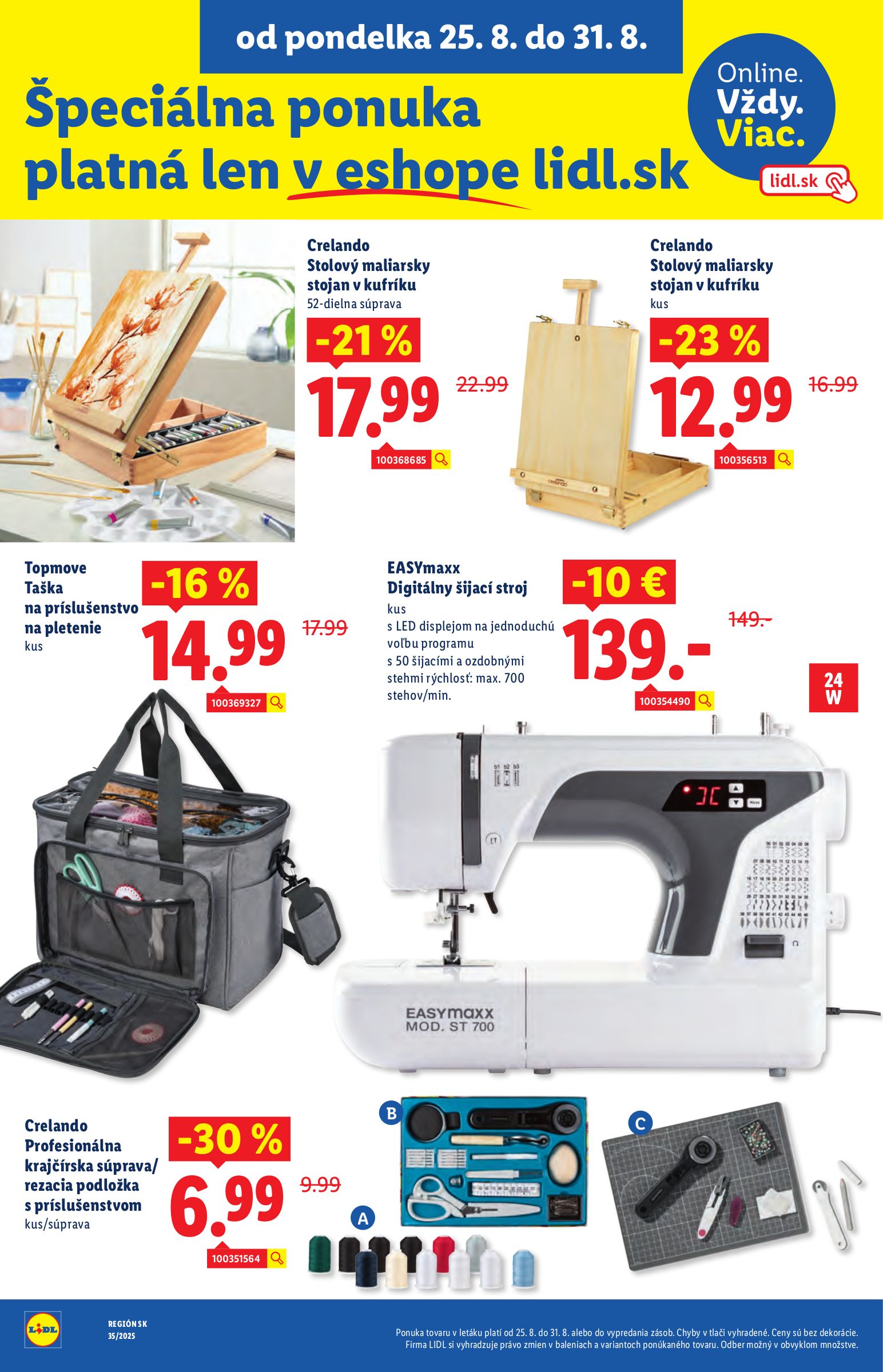lidl - Leták Lidl platný od 25.08. do 31.08. - page: 61 lidl - Leták Lidl platný od 25.08. do 31.08. - page: 61